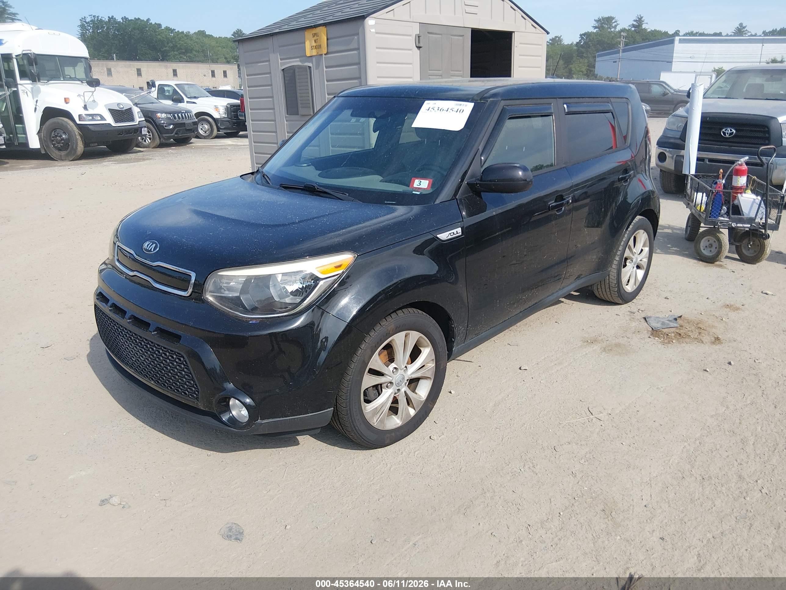 2016 Kia Soul + Black vin: KNDJP3A55G7316622