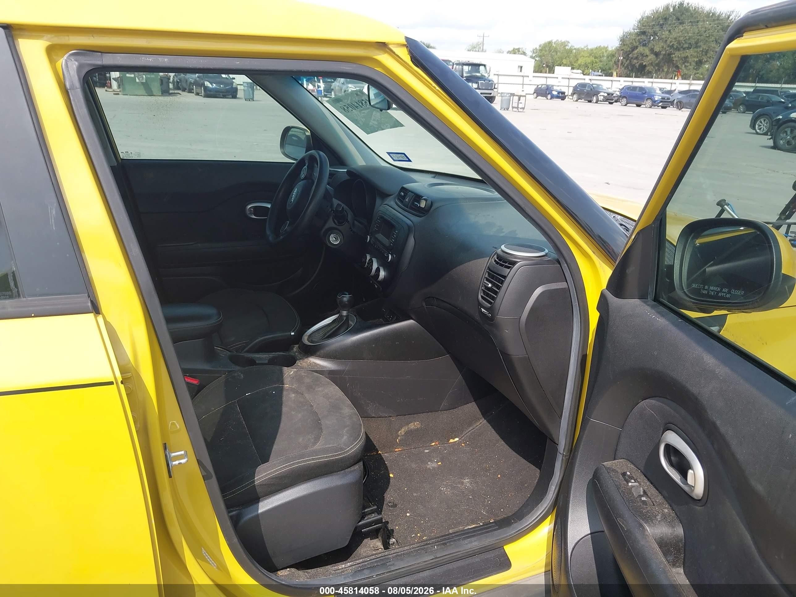 2015 Kia Soul + Желтый vin: KNDJP3A56F7119876