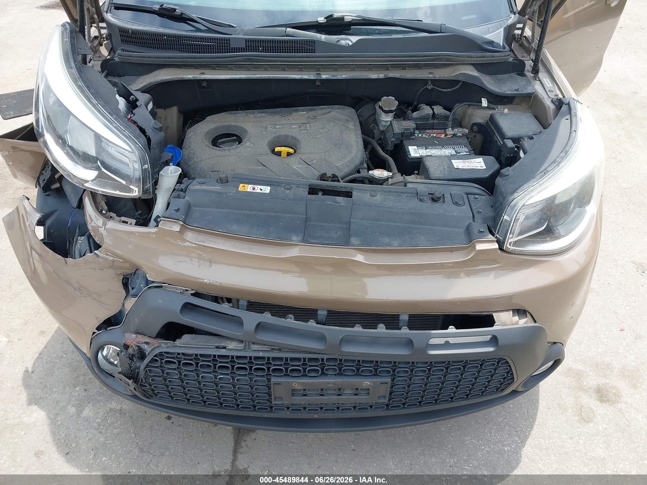 2015 Kia Soul + Brown vin: KNDJP3A56F7129100