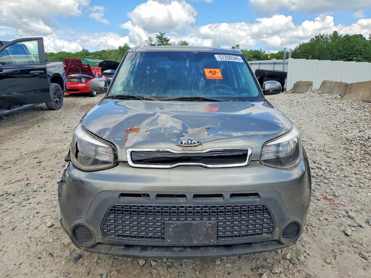 2015 Kia Soul Silver vin: KNDJP3A56F7149962