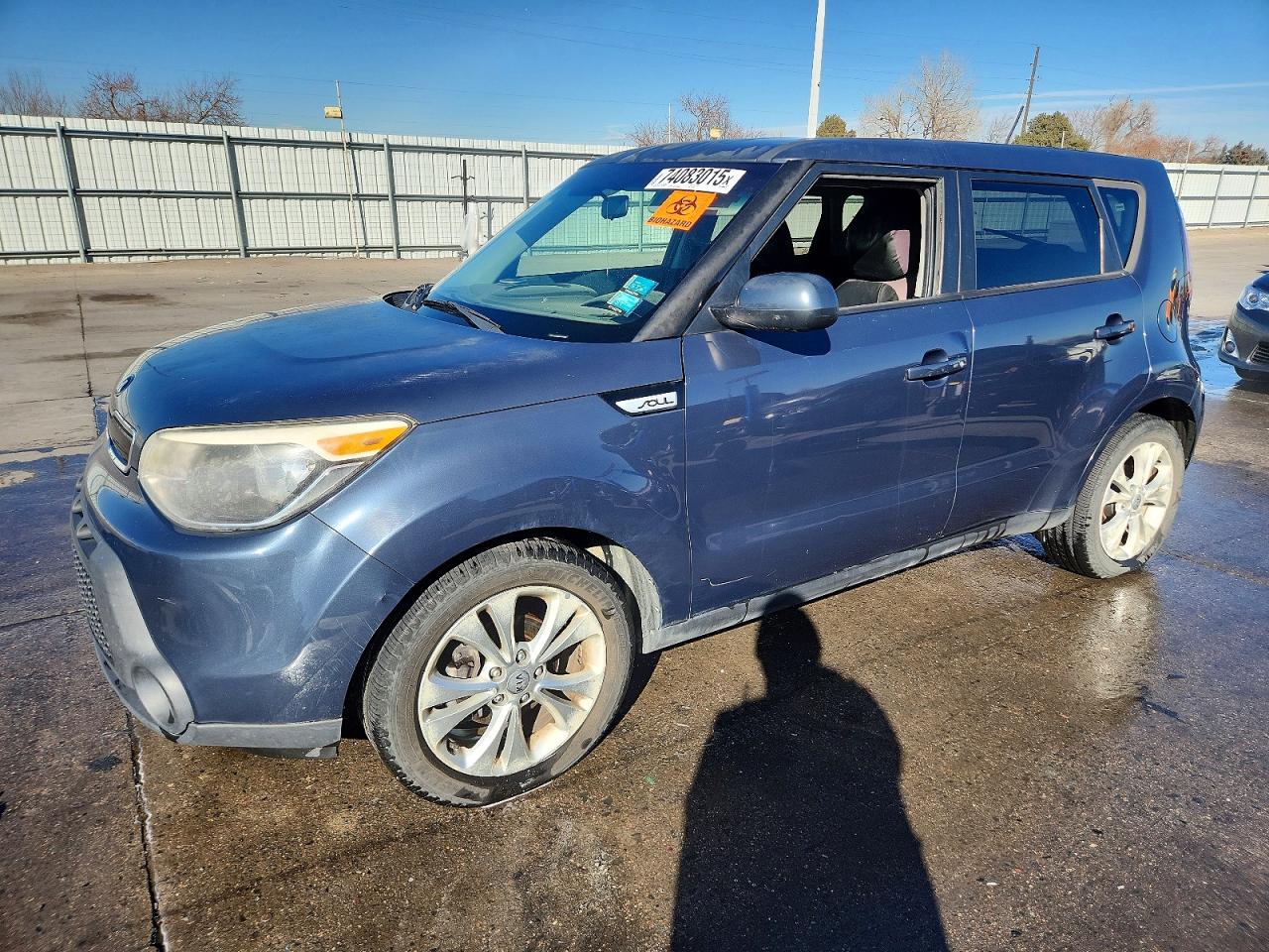 2015 Kia Soul + Gray vin: KNDJP3A56F7171881