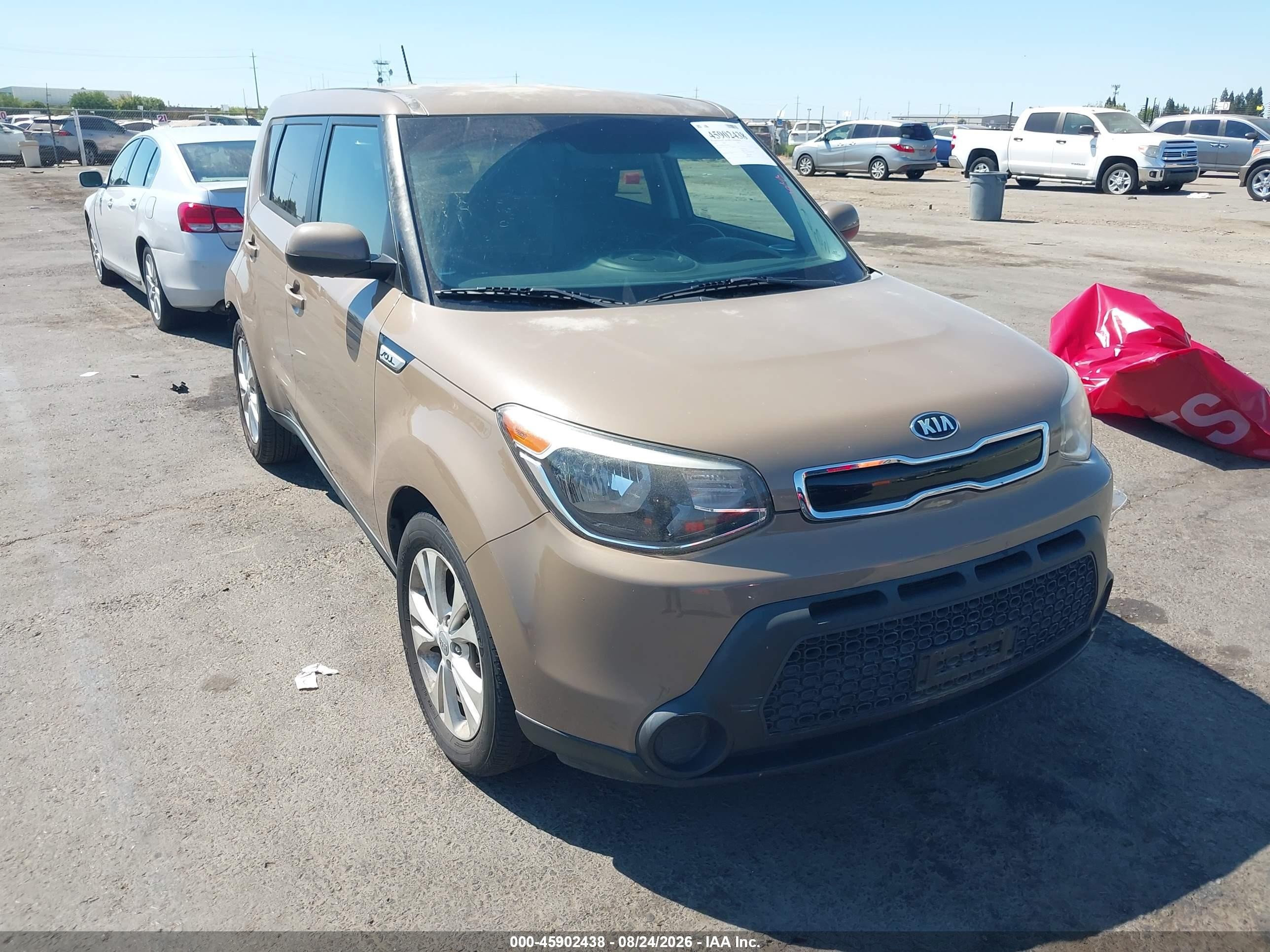 2015 Kia Soul + Tan vin: KNDJP3A56F7193041
