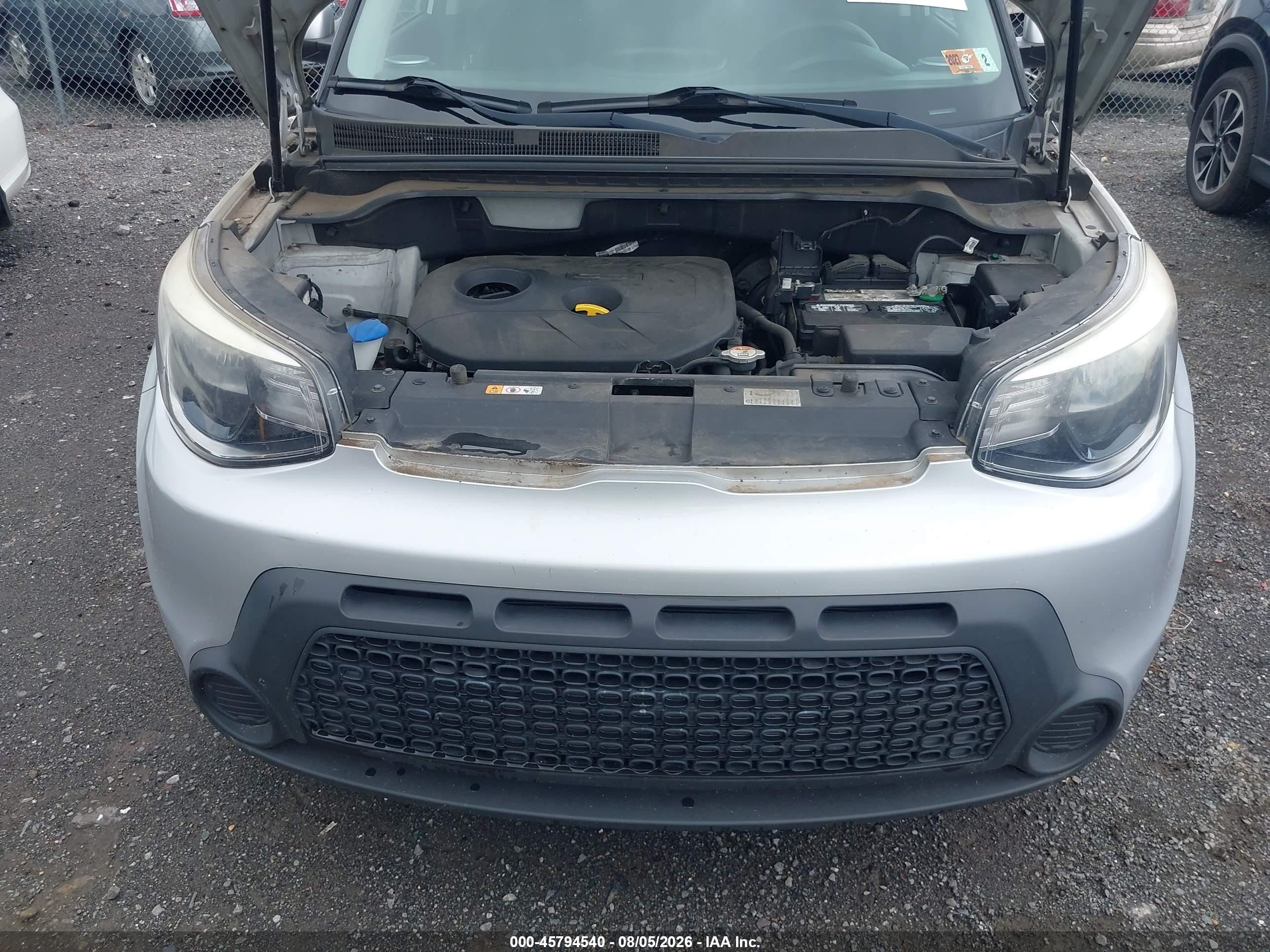 2015 Kia Soul + Silver vin: KNDJP3A56F7768593