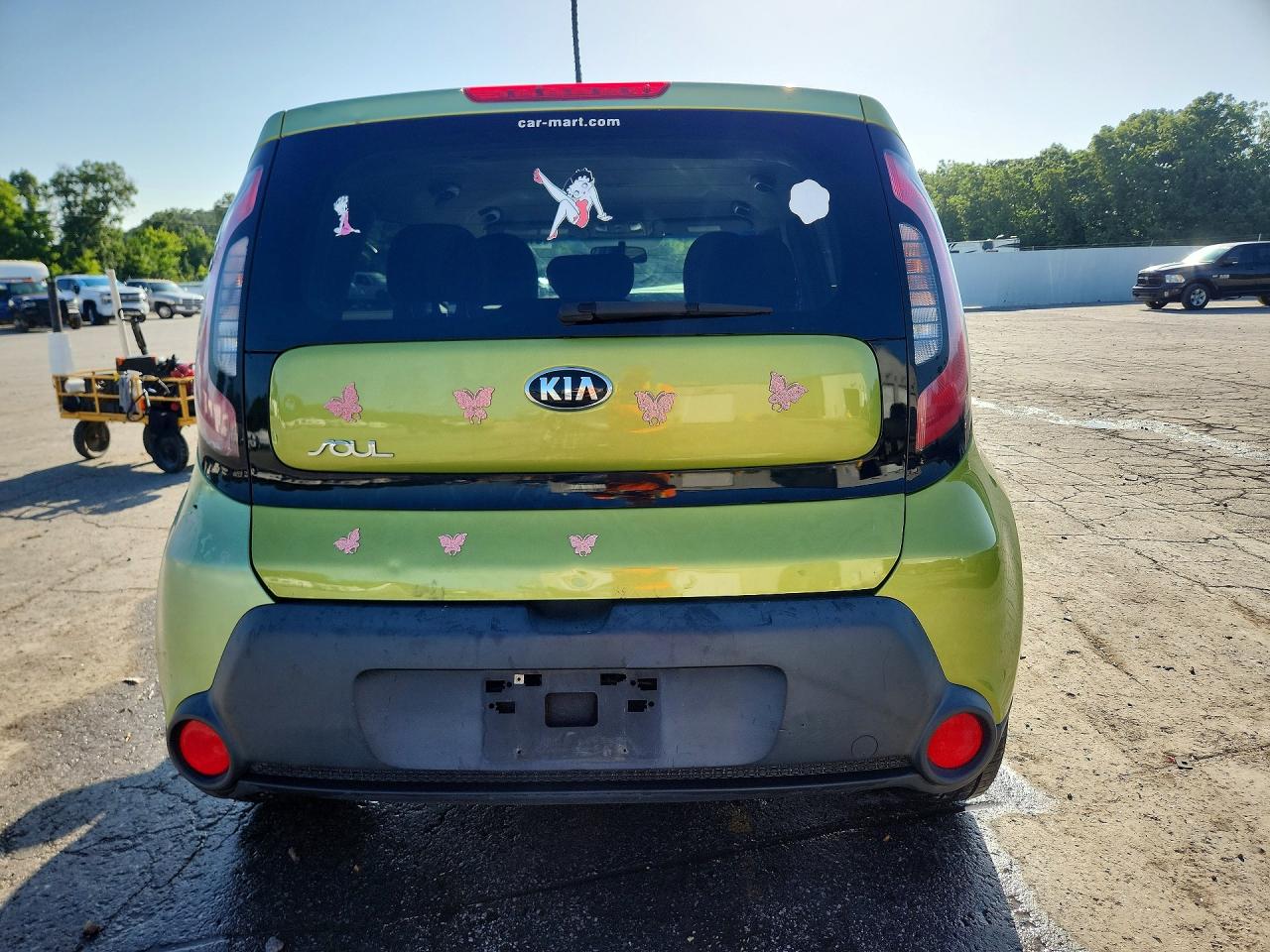 2015 Kia Soul + Green vin: KNDJP3A56F7788259