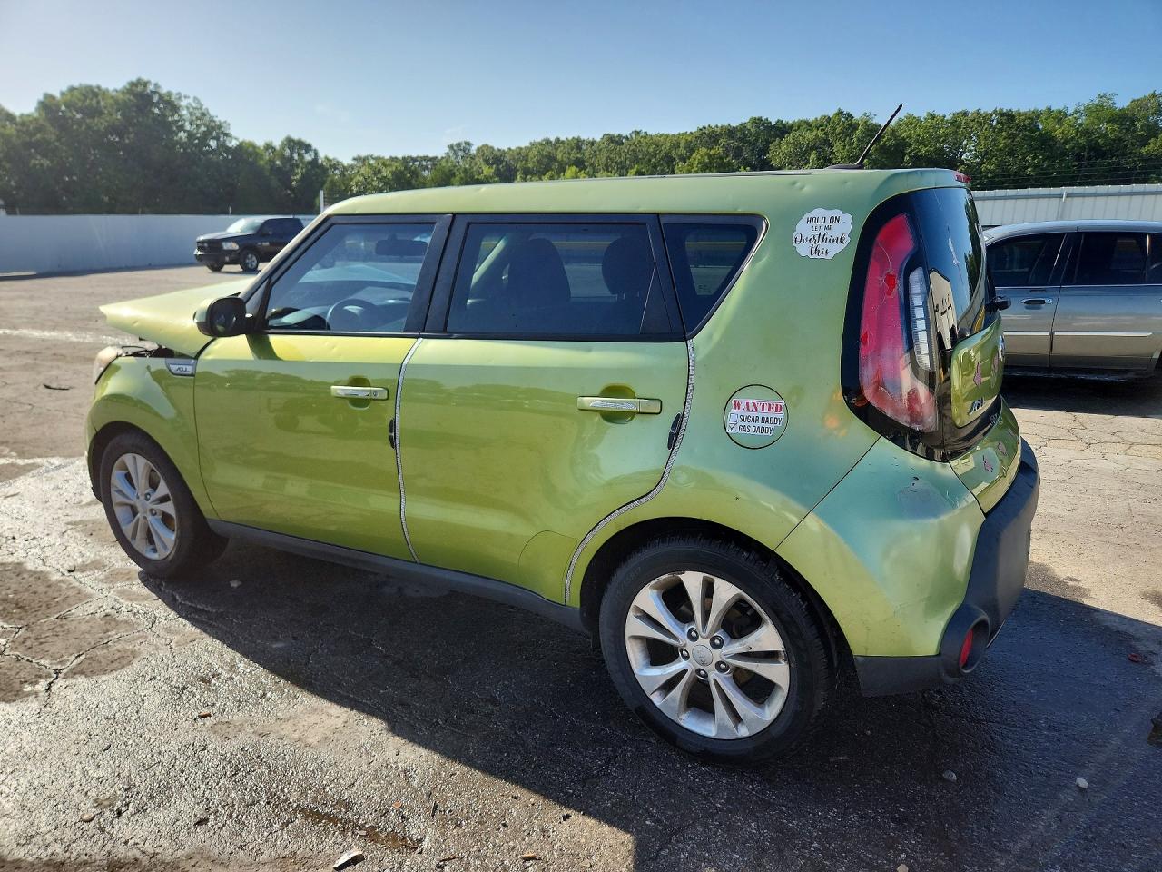 2015 Kia Soul + Green vin: KNDJP3A56F7788259