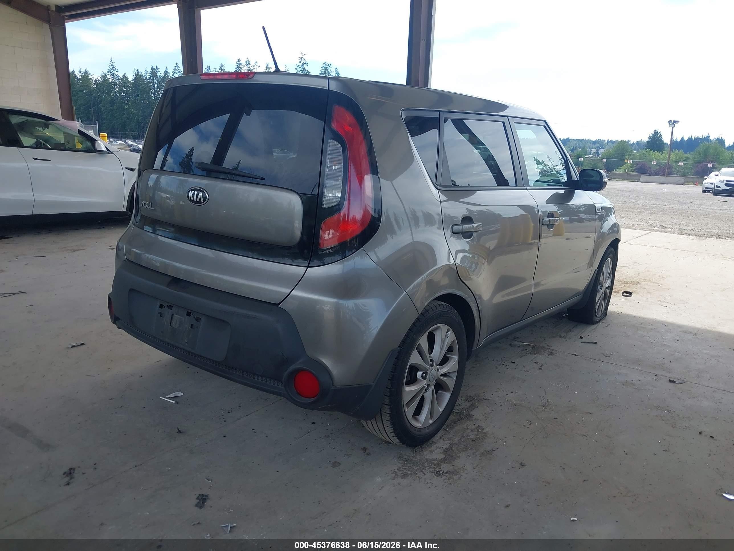 2014 Kia Soul + Gray vin: KNDJP3A57E7006775