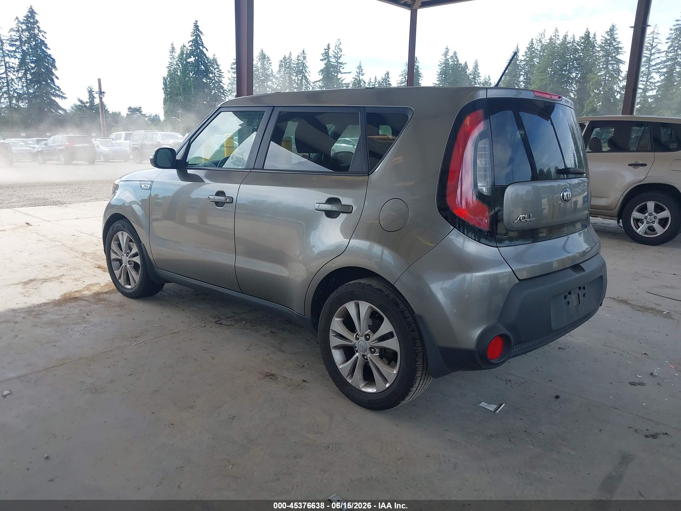 2014 Kia Soul + Gray vin: KNDJP3A57E7006775