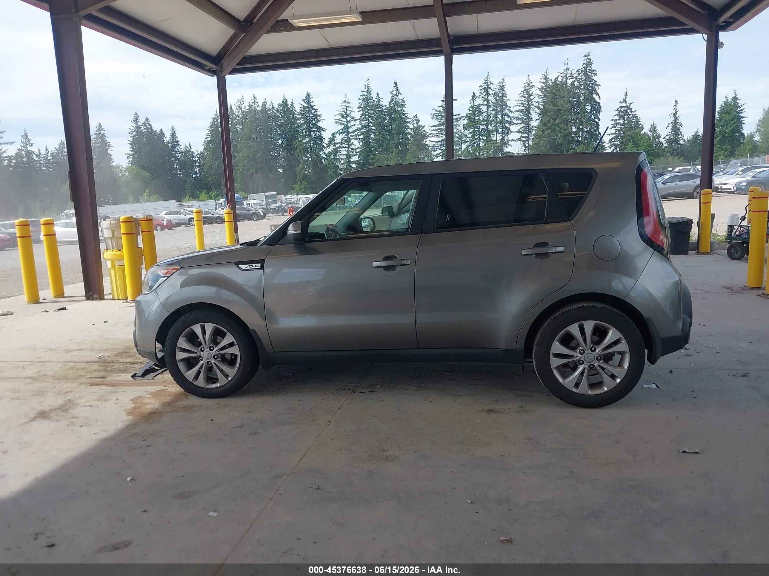2014 Kia Soul + Gray vin: KNDJP3A57E7006775