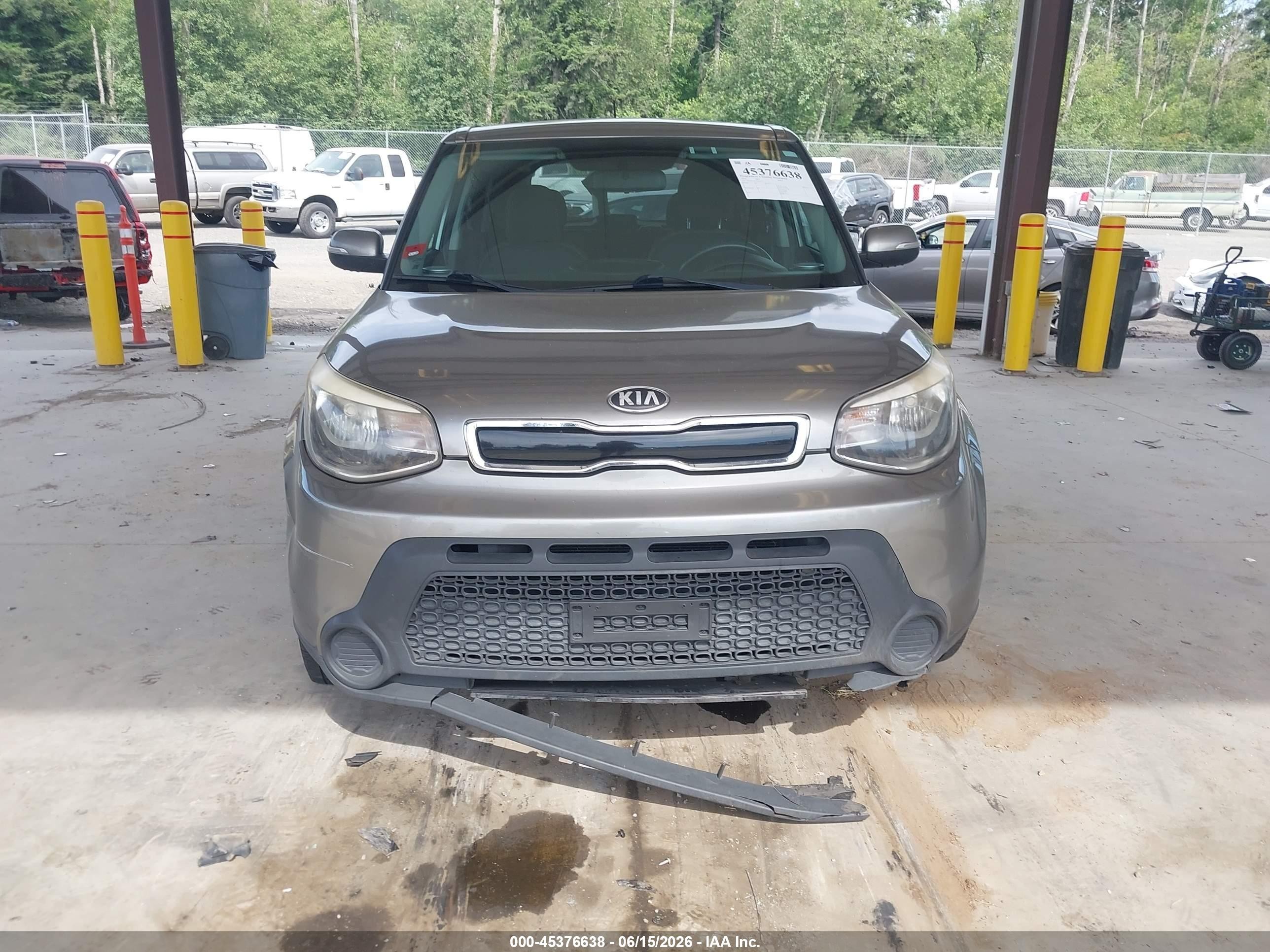 2014 Kia Soul + Gray vin: KNDJP3A57E7006775
