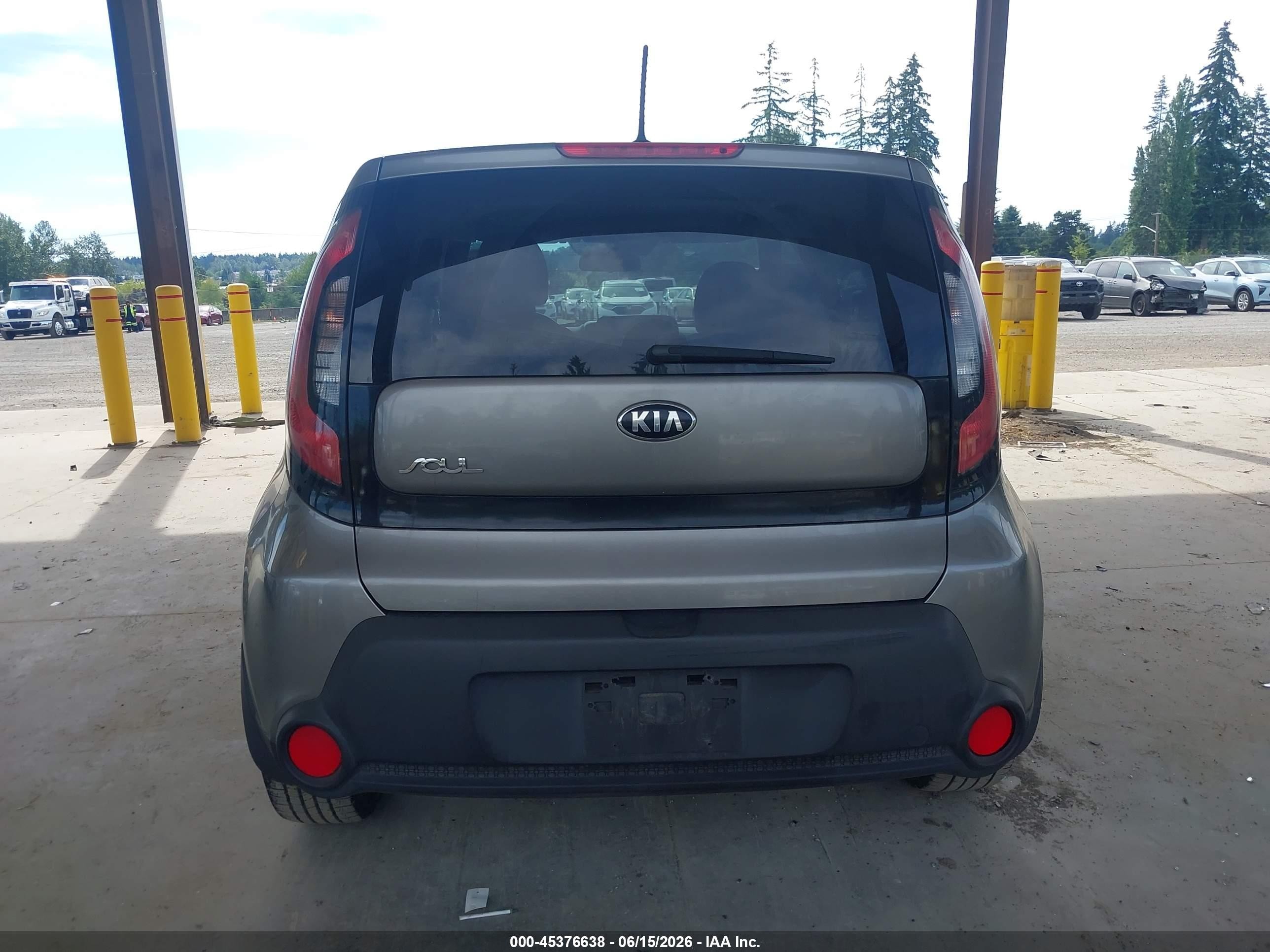2014 Kia Soul + Gray vin: KNDJP3A57E7006775