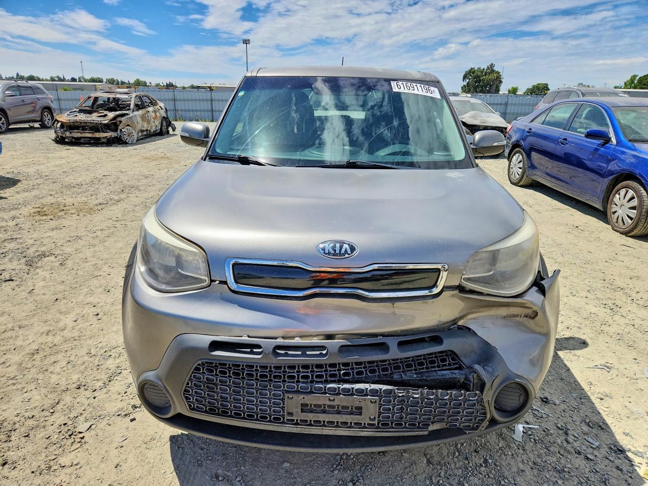 2014 Kia Soul + Gray vin: KNDJP3A57E7050730