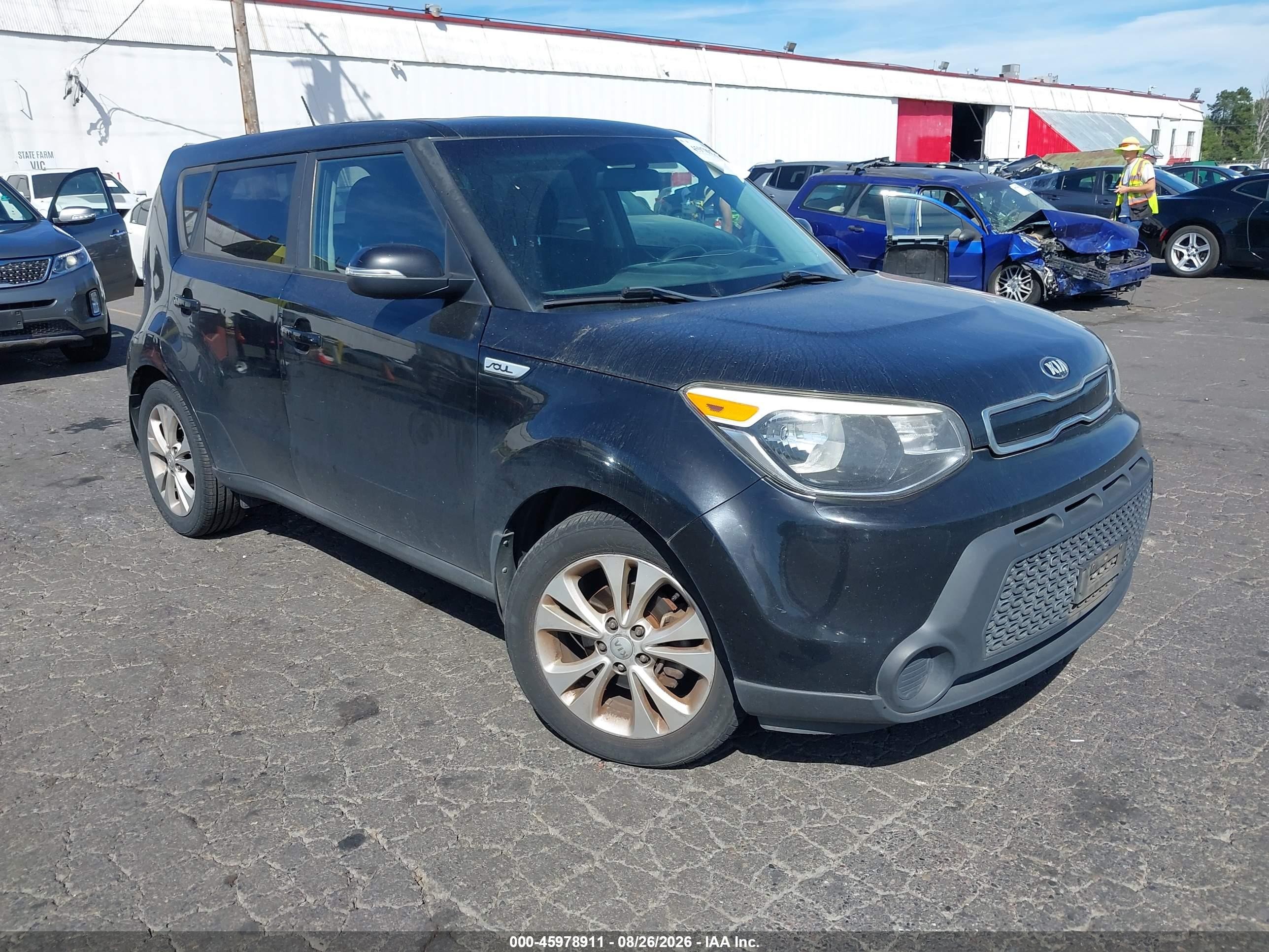 2014 Kia Soul + Black vin: KNDJP3A57E7068290