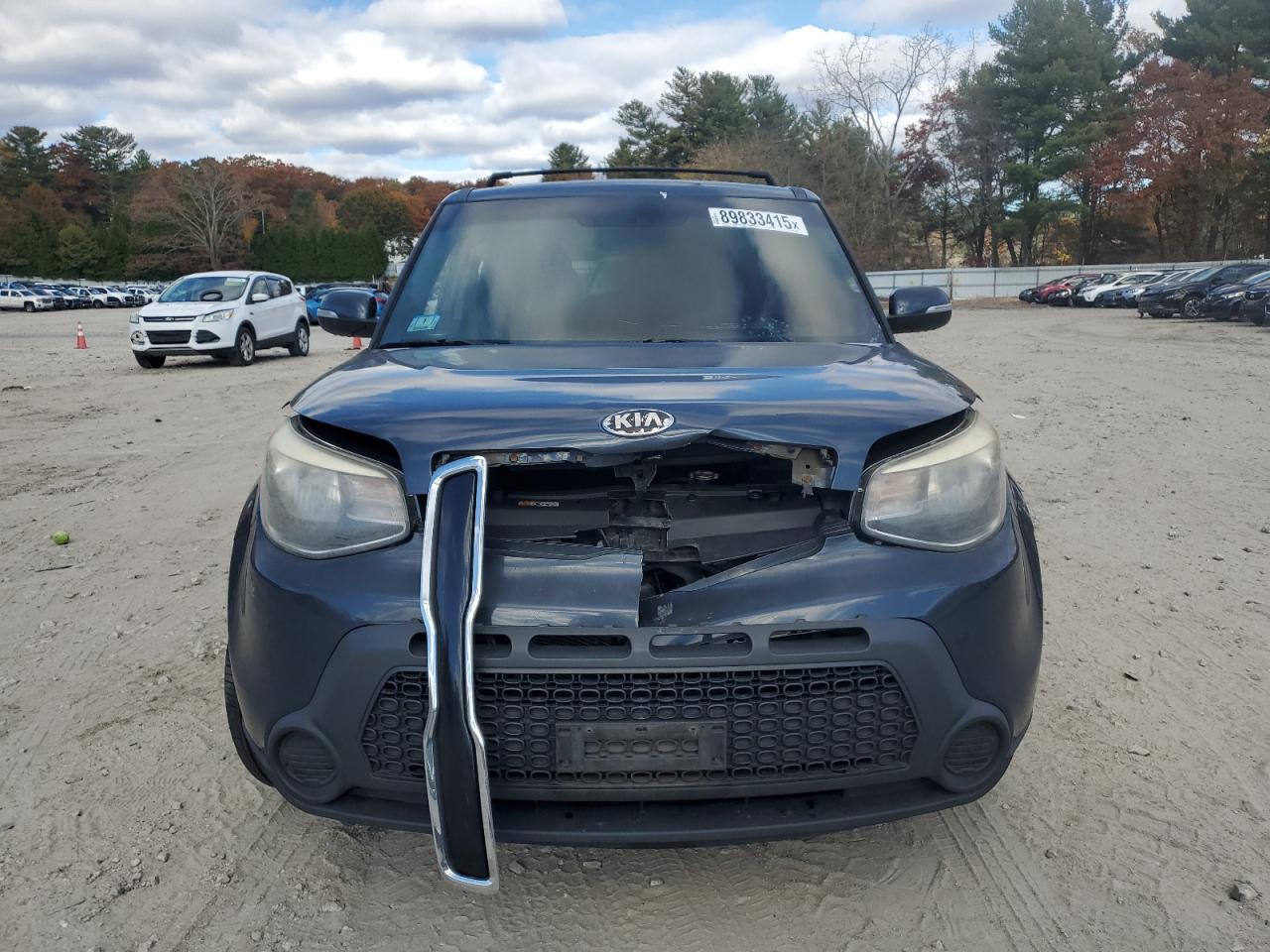 2014 Kia Soul + Серый vin: KNDJP3A57E7084411