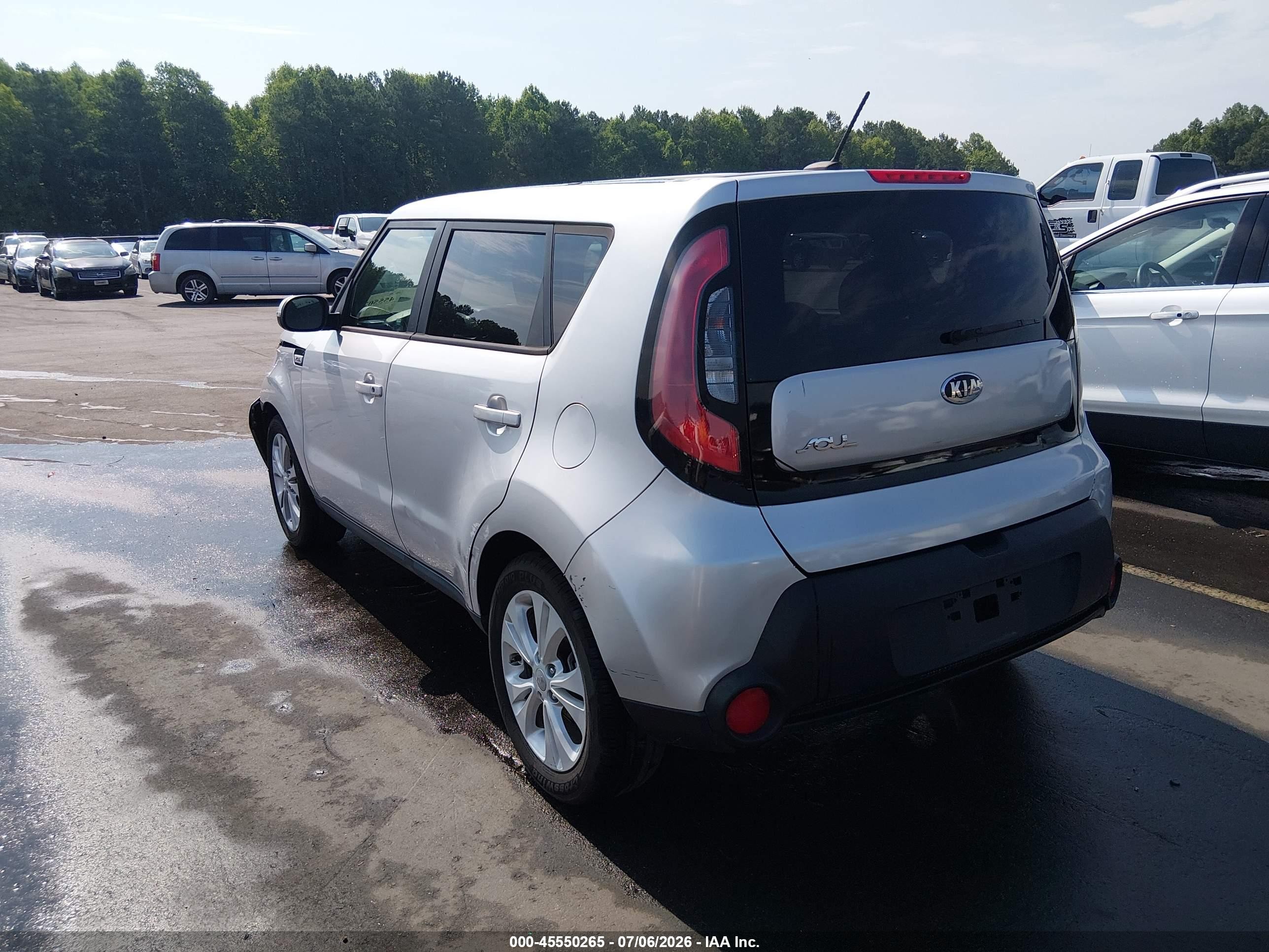 2014 Kia Soul + Silver vin: KNDJP3A57E7700883