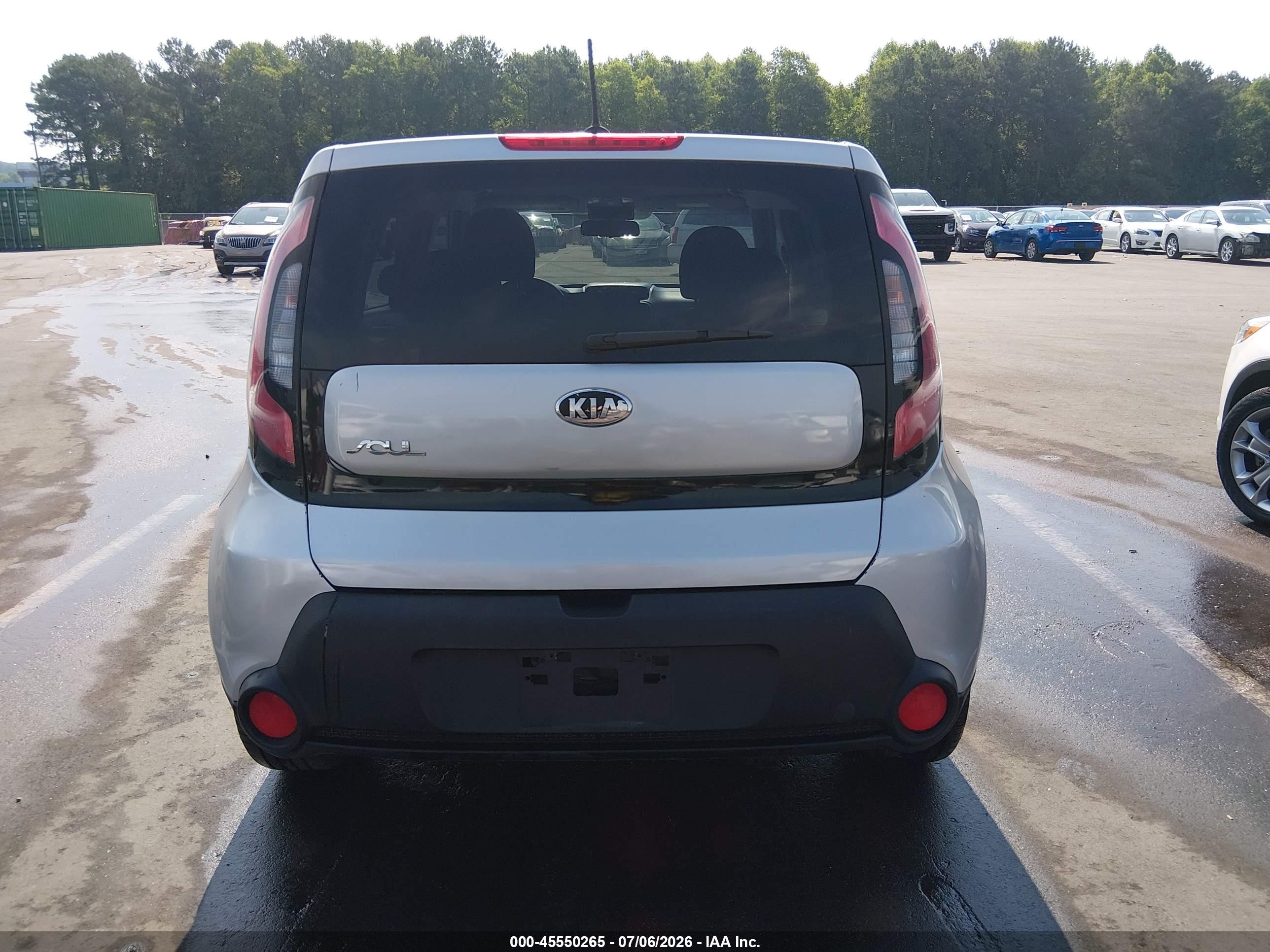 2014 Kia Soul + Silver vin: KNDJP3A57E7700883