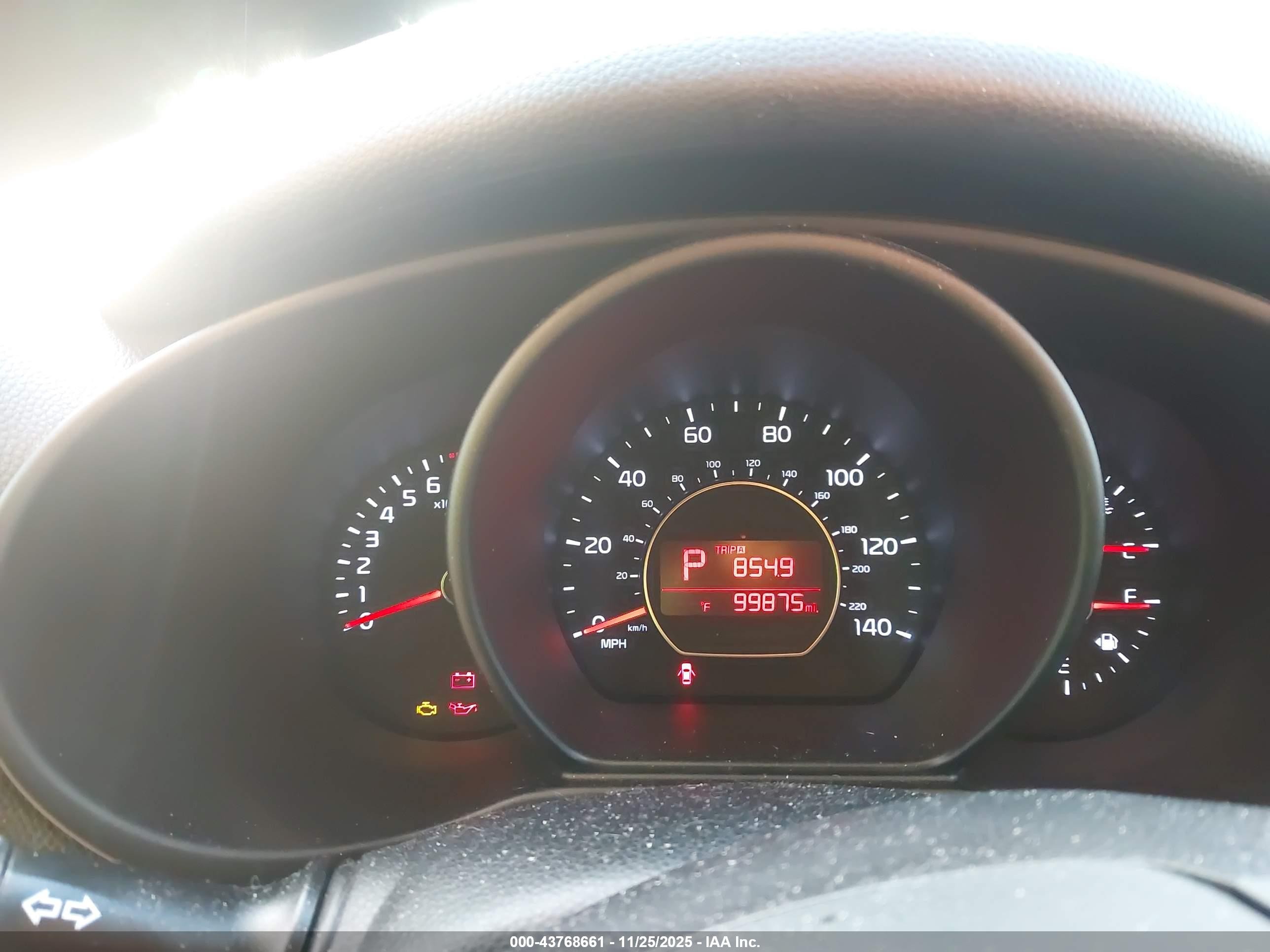 2014 Kia Soul + Красный vin: KNDJP3A57E7705792