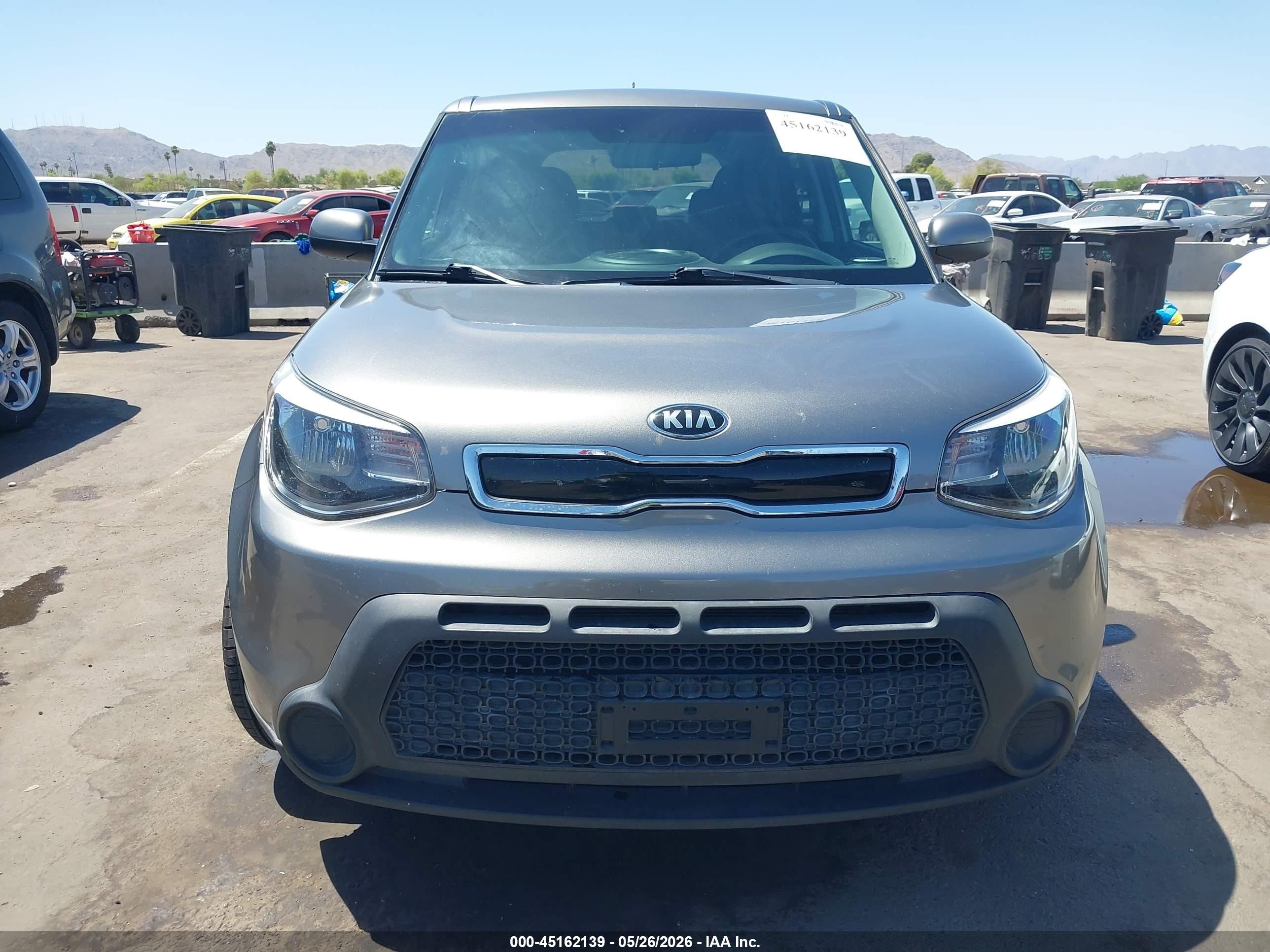 2015 Kia Soul + Gray vin: KNDJP3A57F7126674