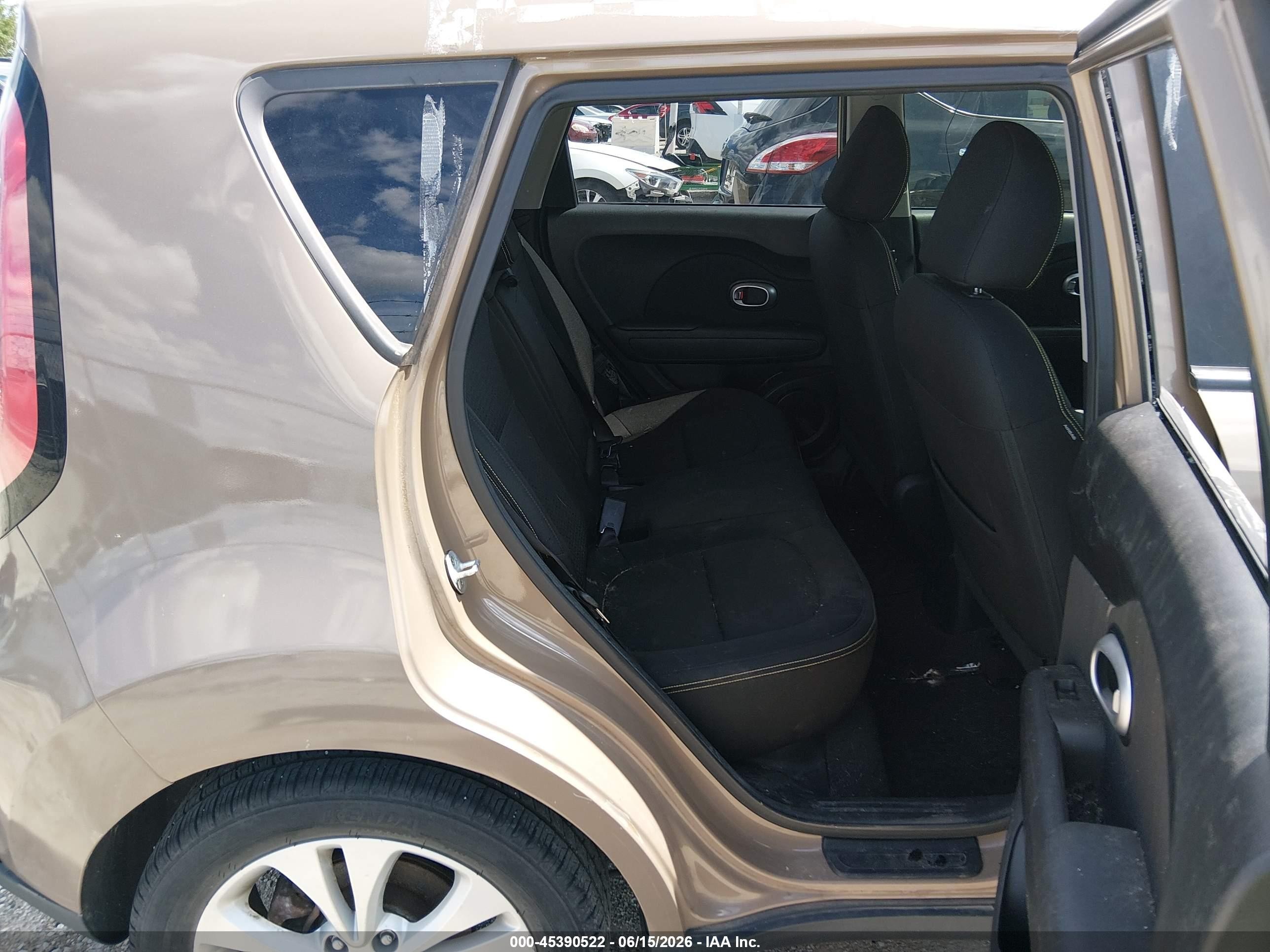 2015 Kia Soul + Brown vin: KNDJP3A57F7139442