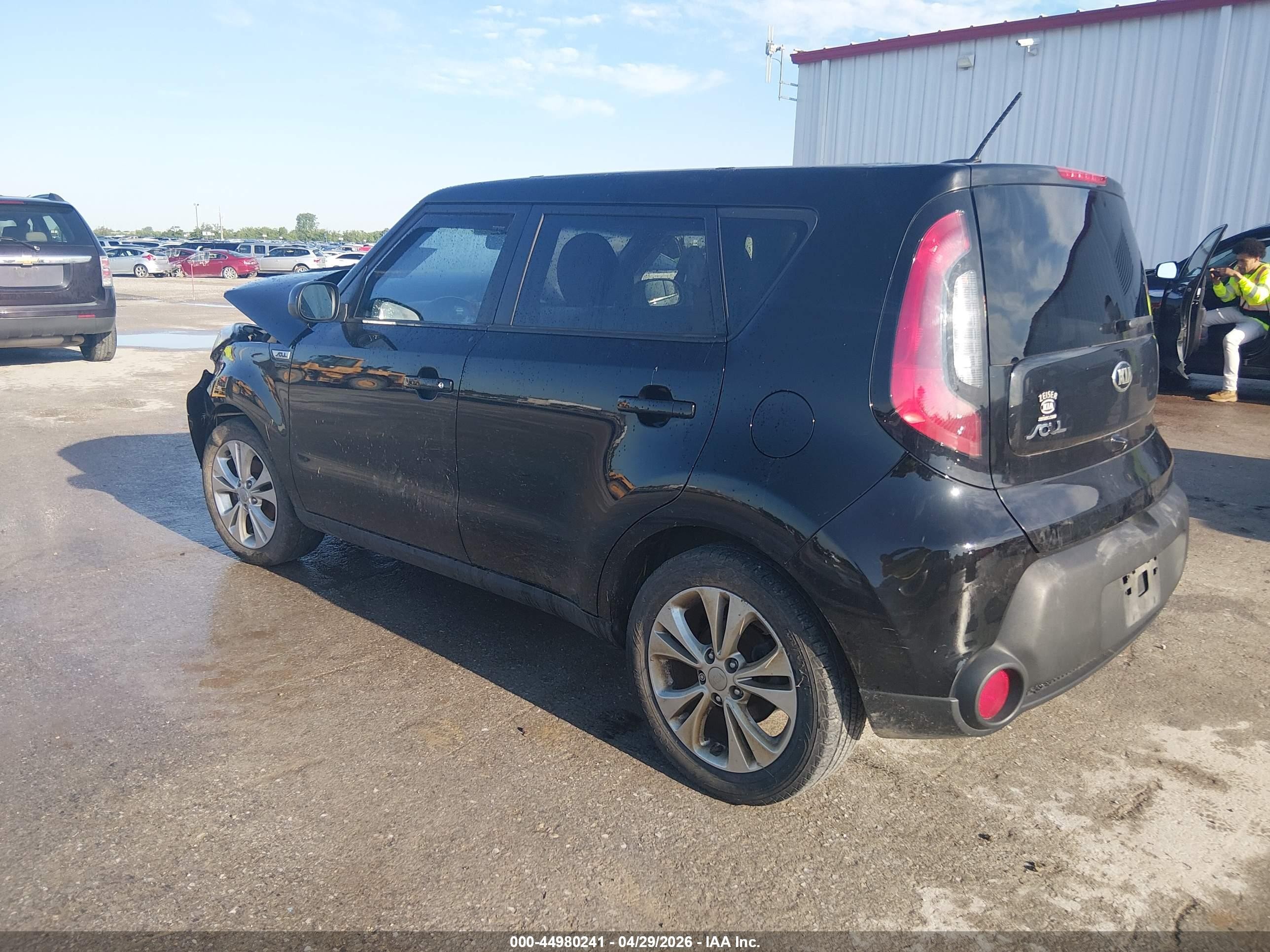 2015 Kia Soul + Black vin: KNDJP3A57F7223308