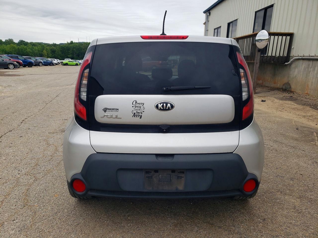 2015 Kia Soul + Silver vin: KNDJP3A57F7761944