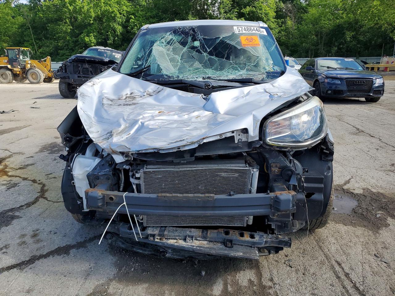 2015 Kia Soul + Silver vin: KNDJP3A57F7762866