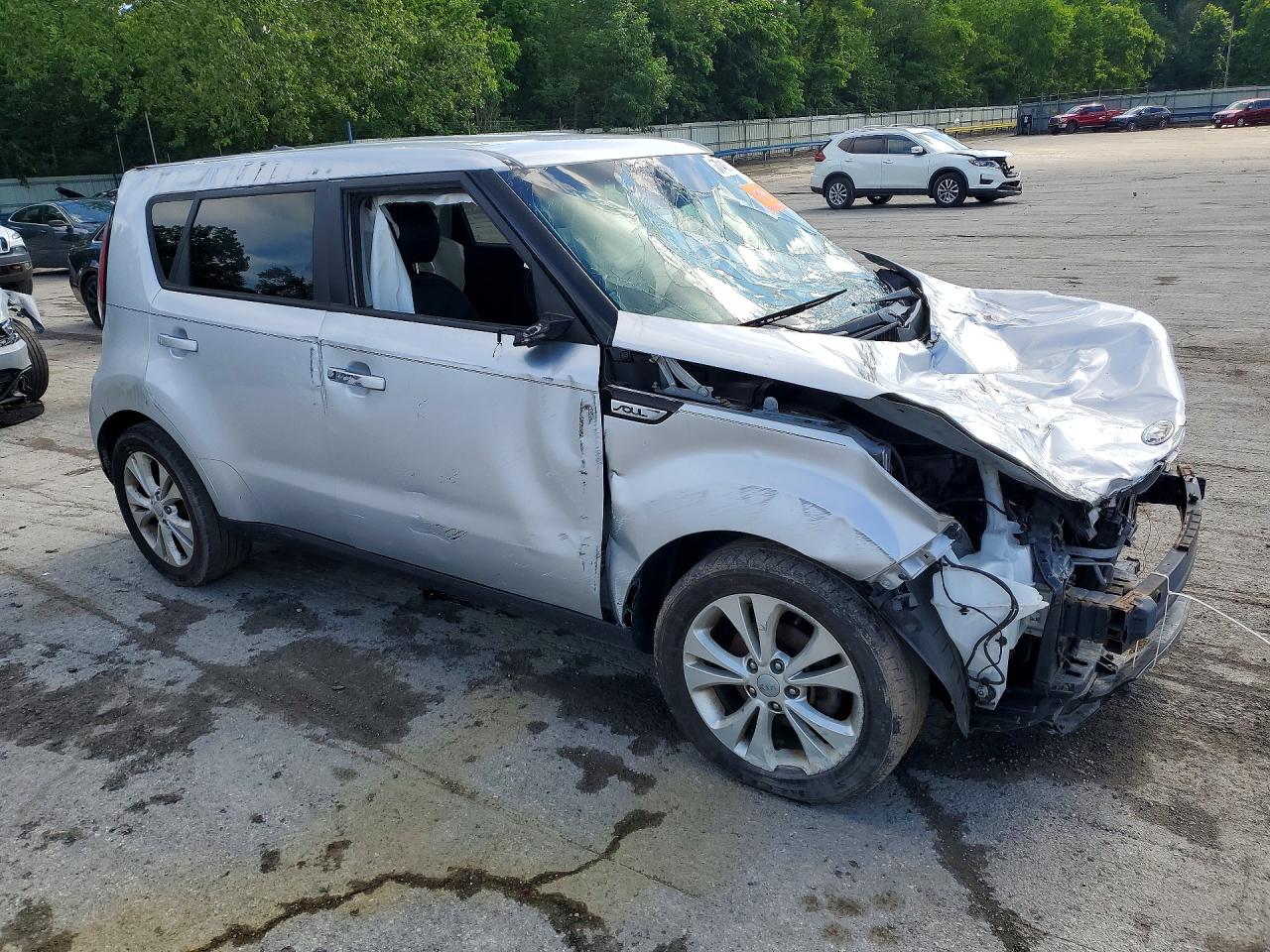 2015 Kia Soul + Silver vin: KNDJP3A57F7762866