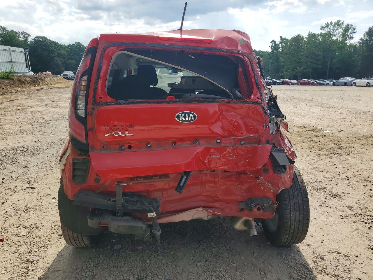 2017 Kia Soul + Red vin: KNDJP3A57H7453644