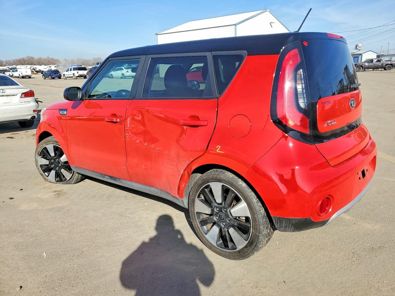 2017 Kia Soul Red vin: KNDJP3A57H7473523