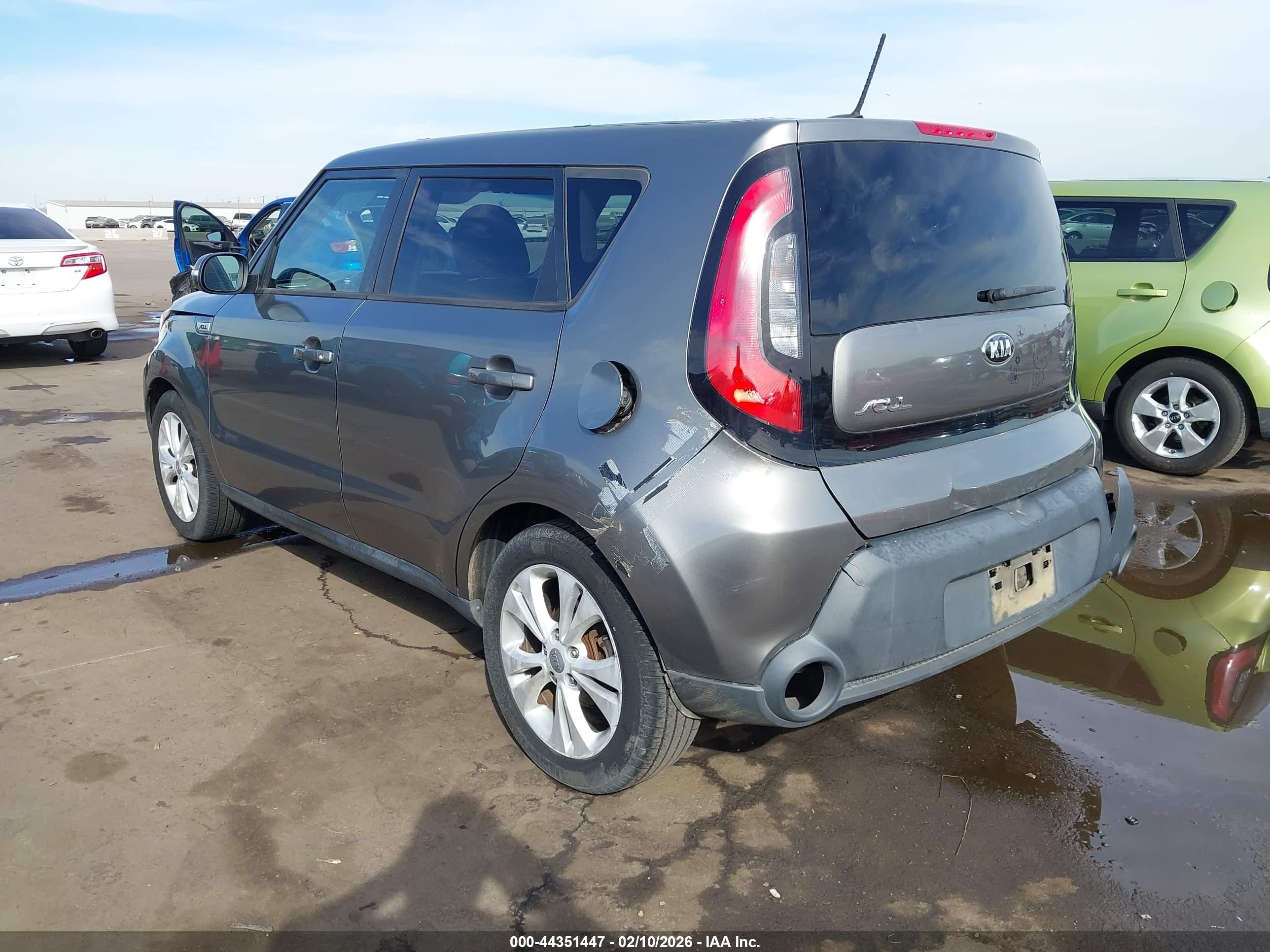 2014 Kia Soul + Gray vin: KNDJP3A58E7053961