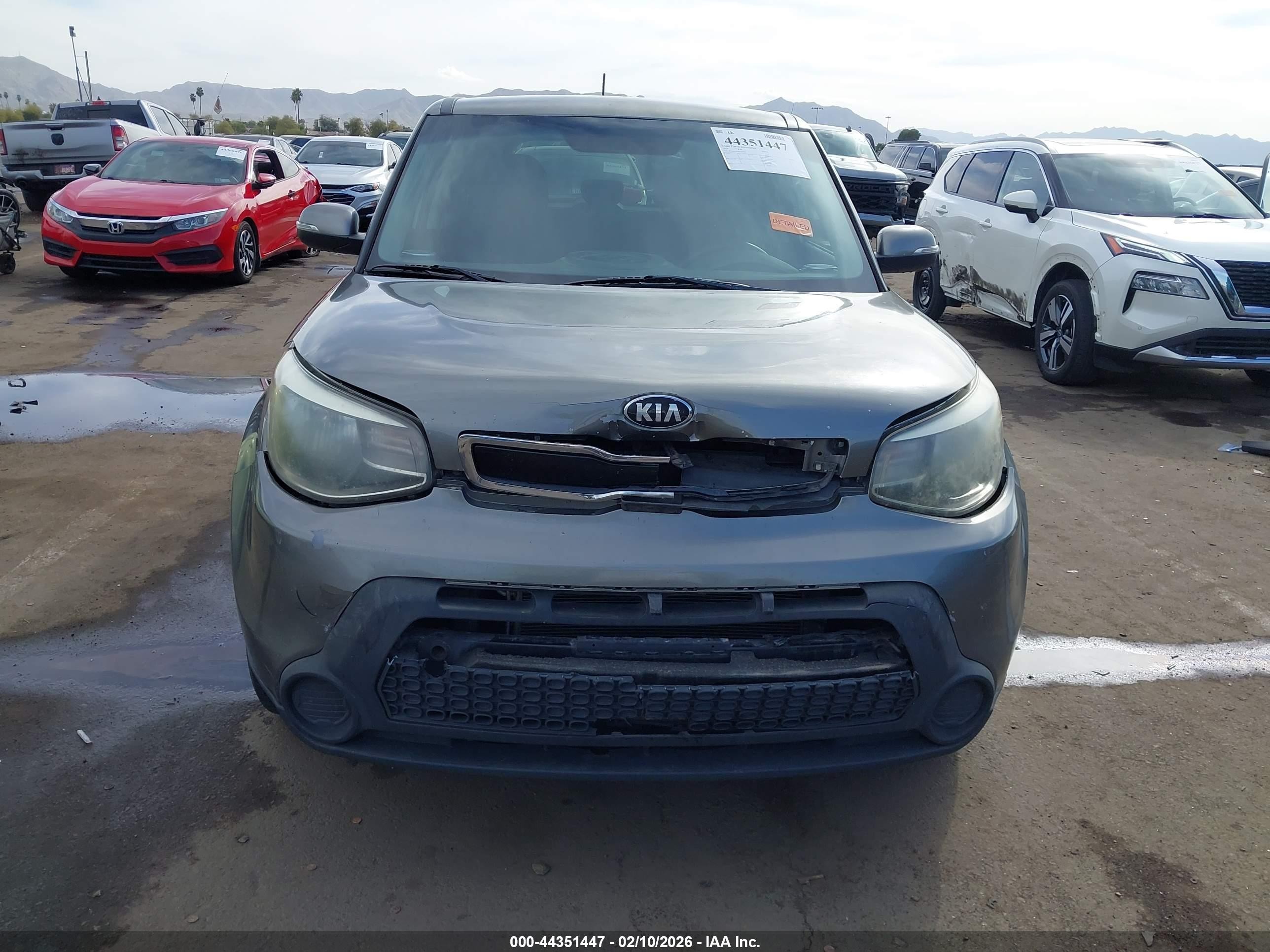 2014 Kia Soul + Gray vin: KNDJP3A58E7053961