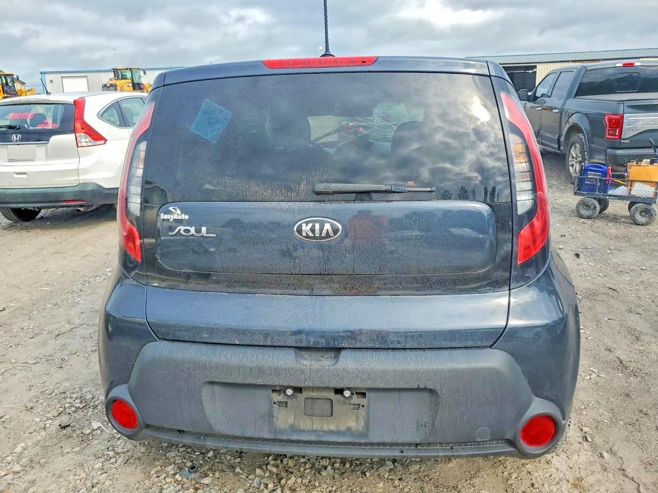 2014 Kia Soul + Gray vin: KNDJP3A58E7101202