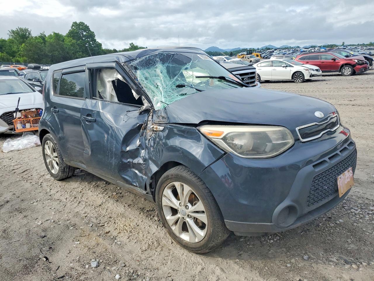 2014 Kia Soul + Gray vin: KNDJP3A58E7101202