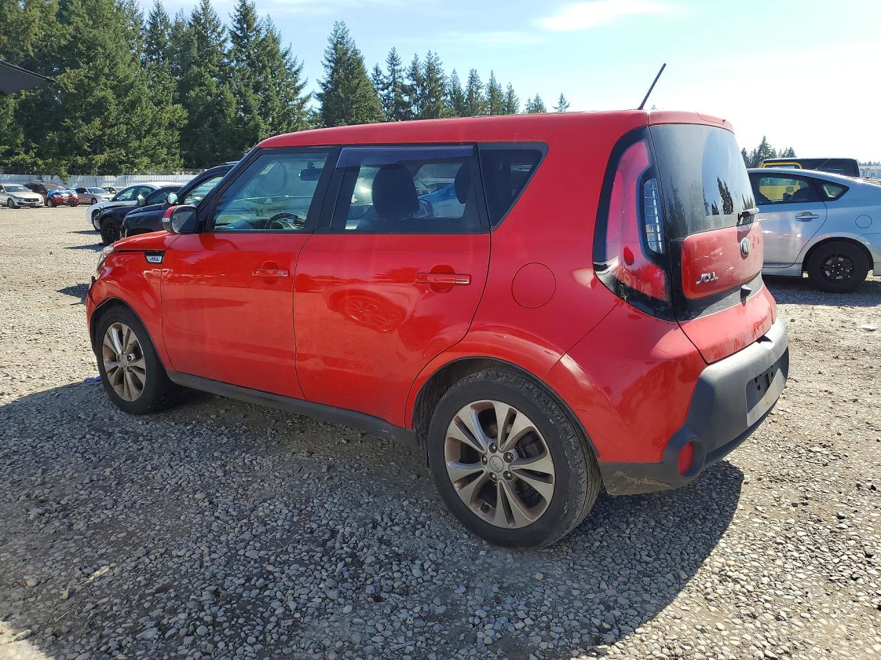 2014 Kia Soul + Красный vin: KNDJP3A58E7704635