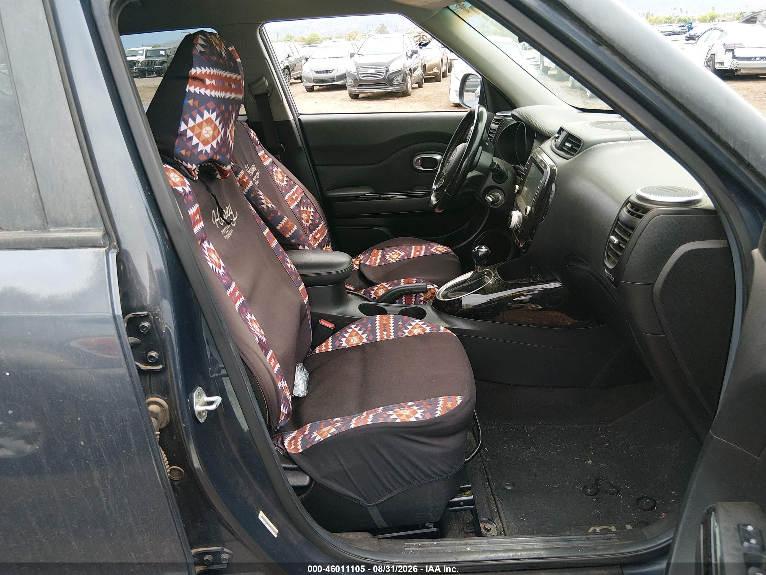 2015 Kia Soul + Blue vin: KNDJP3A58F7118115