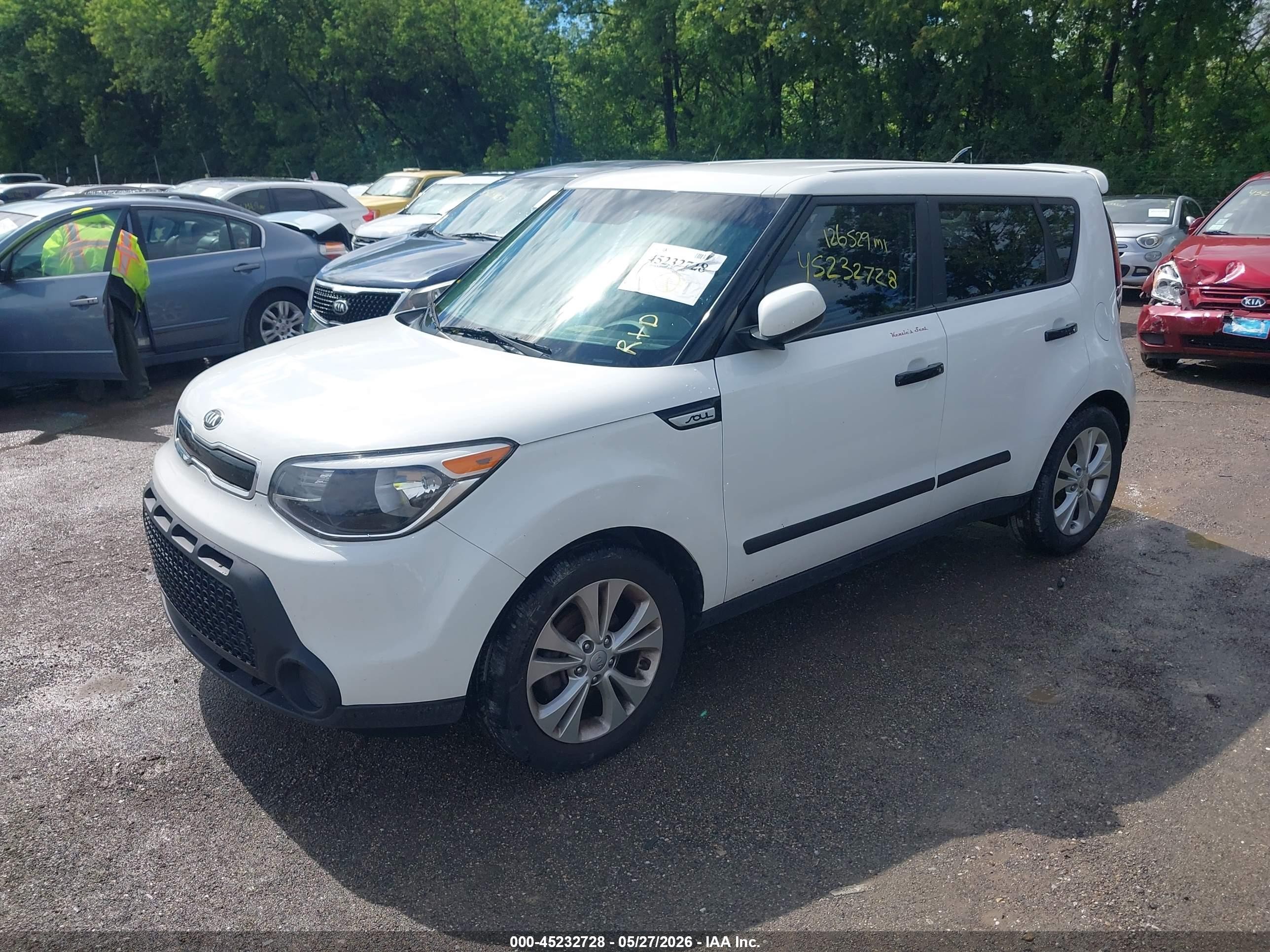 2015 Kia Soul + Brown vin: KNDJP3A58F7143693