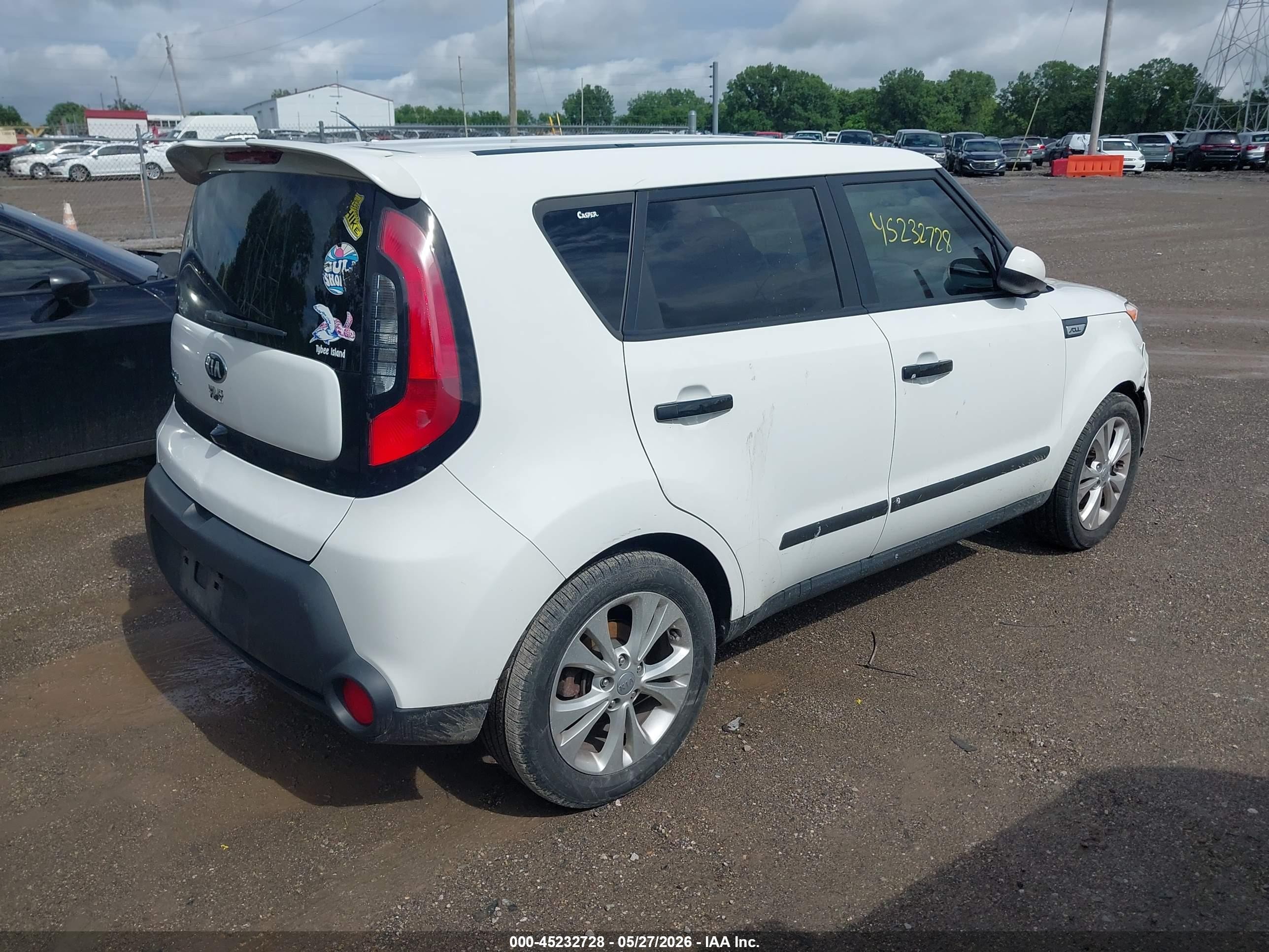 2015 Kia Soul + Brown vin: KNDJP3A58F7143693
