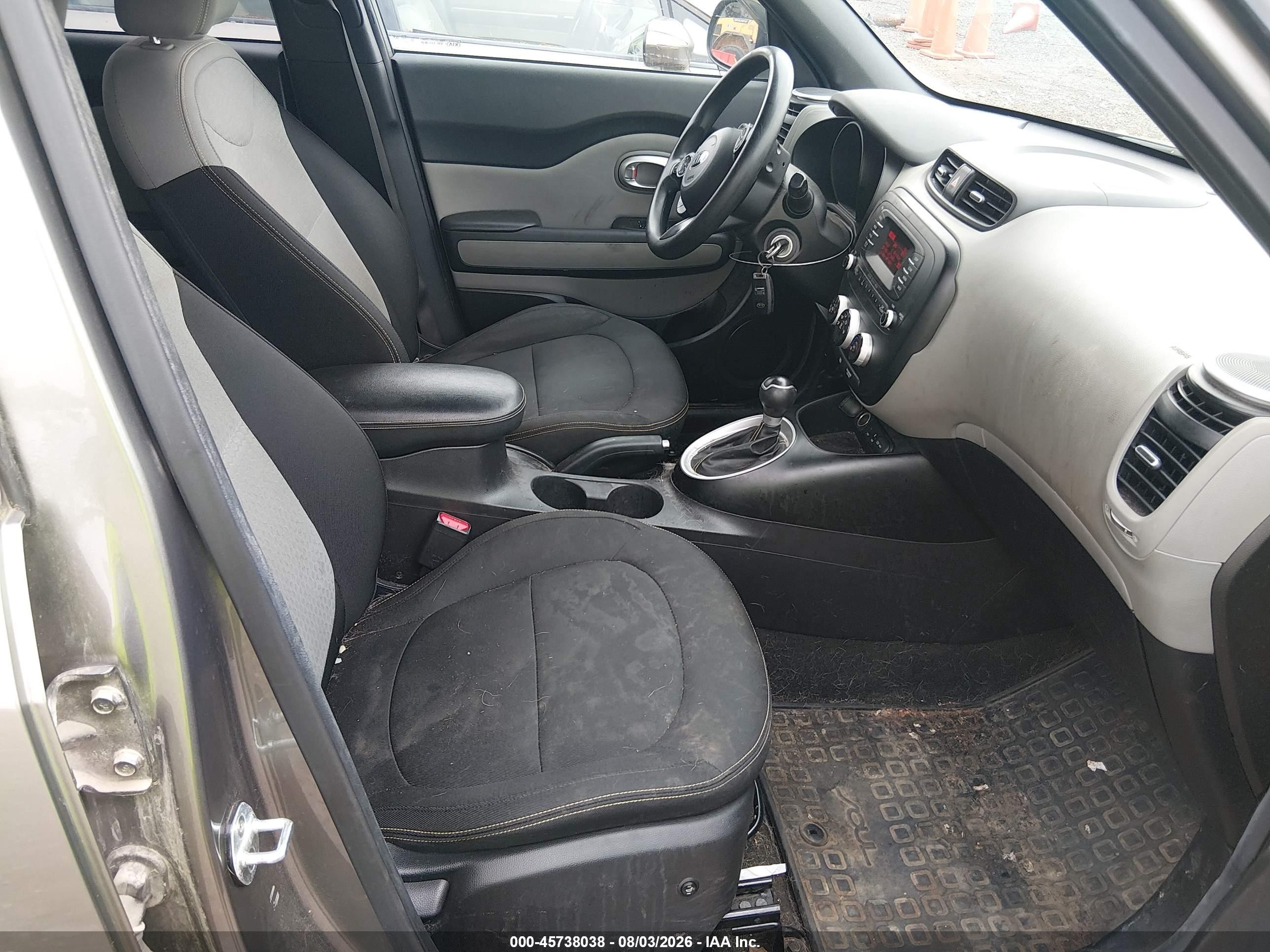 2015 Kia Soul + Gray vin: KNDJP3A58F7148845