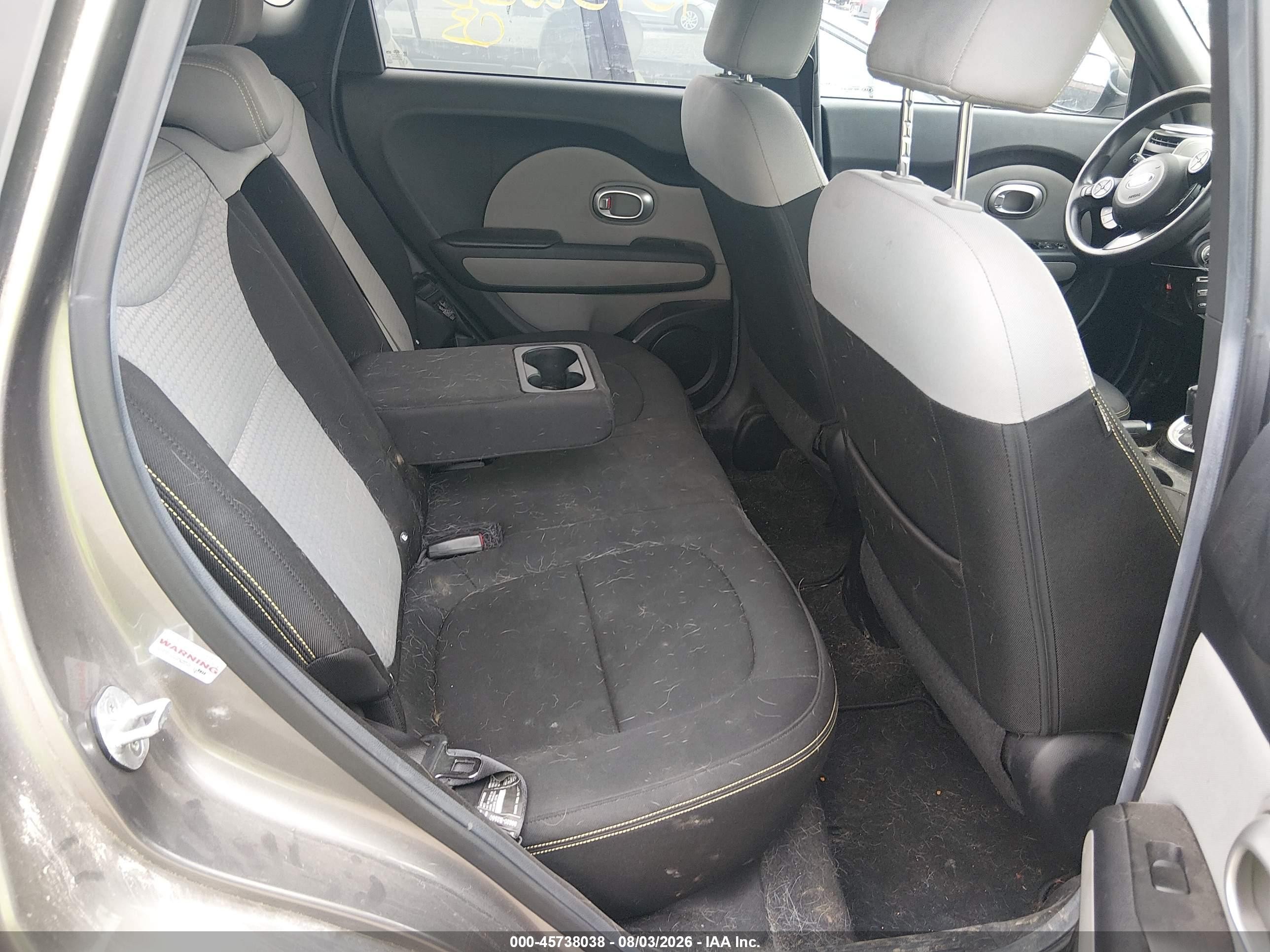 2015 Kia Soul + Gray vin: KNDJP3A58F7148845