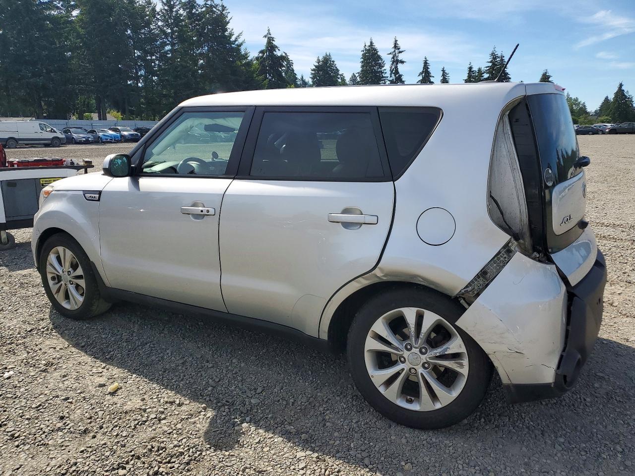 2015 Kia Soul + Silver vin: KNDJP3A58F7760575