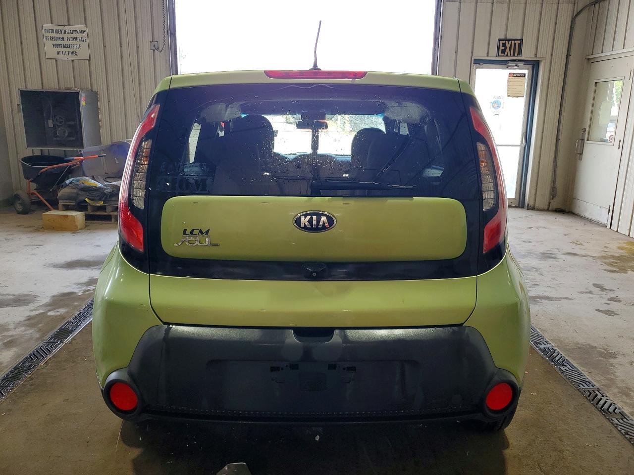 2015 Kia Soul + Зеленый vin: KNDJP3A58F7761175
