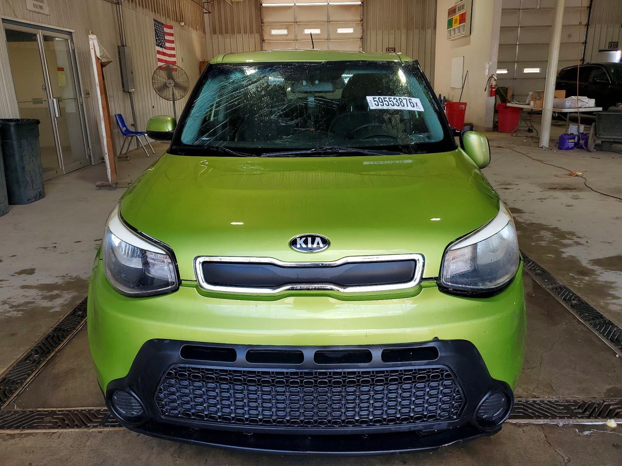 2015 Kia Soul + Зеленый vin: KNDJP3A58F7761175