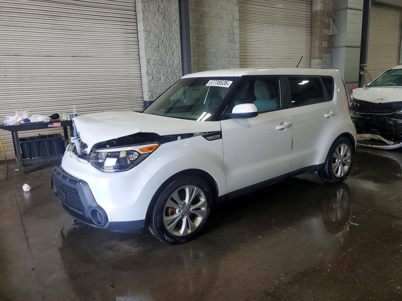 2015 Kia Soul + White vin: KNDJP3A58F7790983