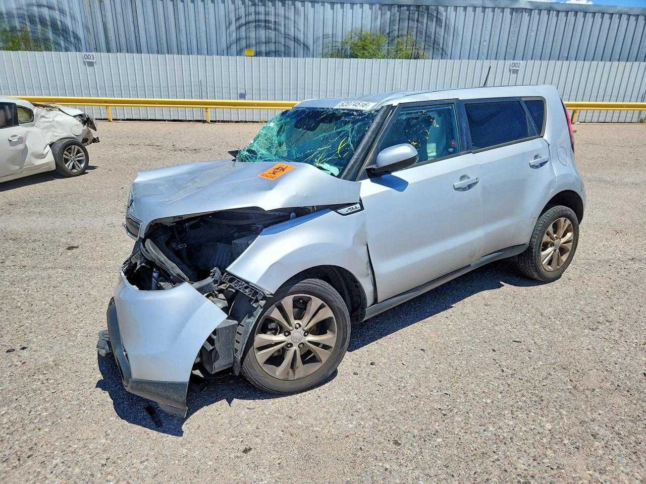 2015 Kia Soul + Silver vin: KNDJP3A58F7801979