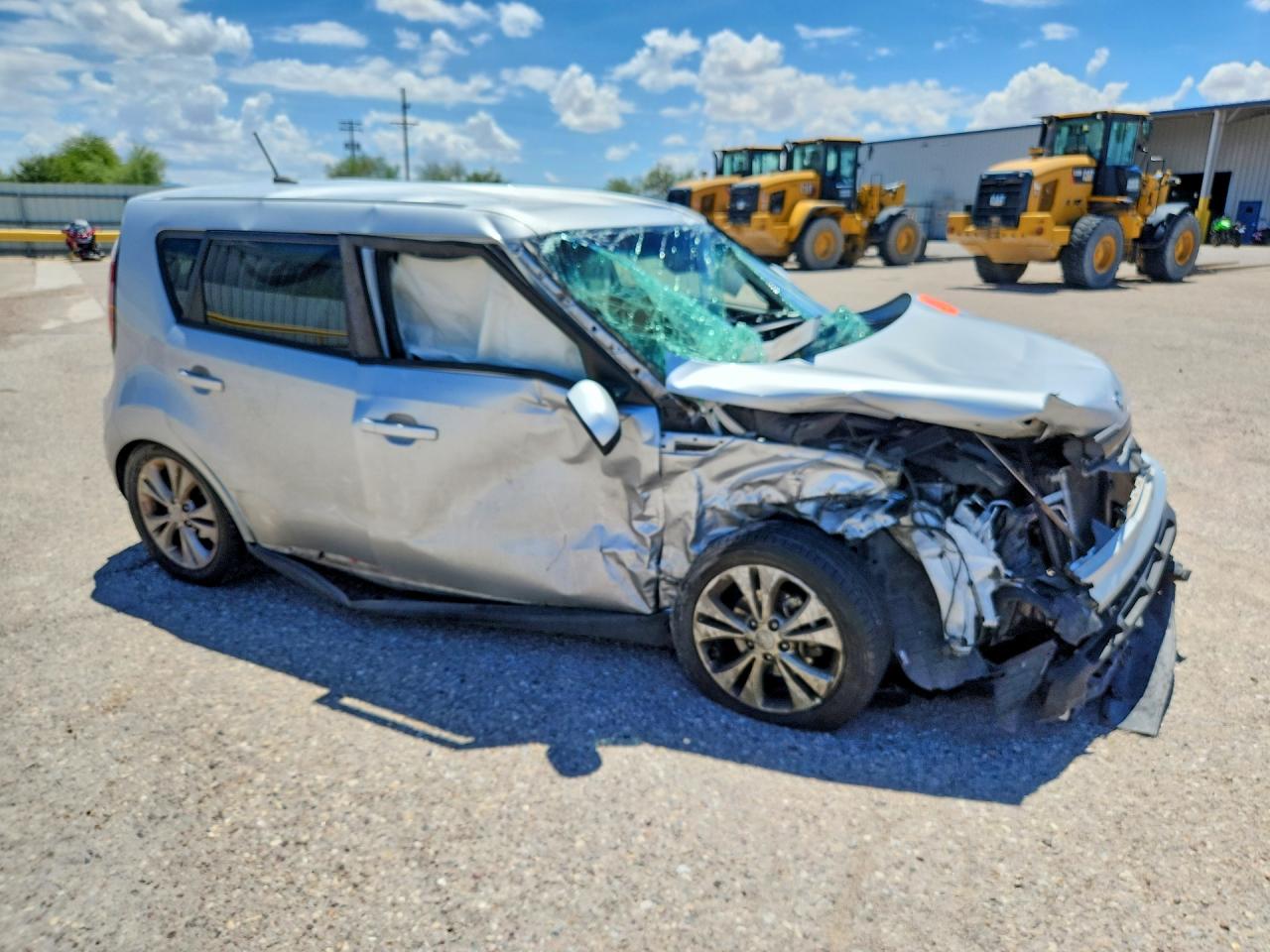 2015 Kia Soul + Silver vin: KNDJP3A58F7801979