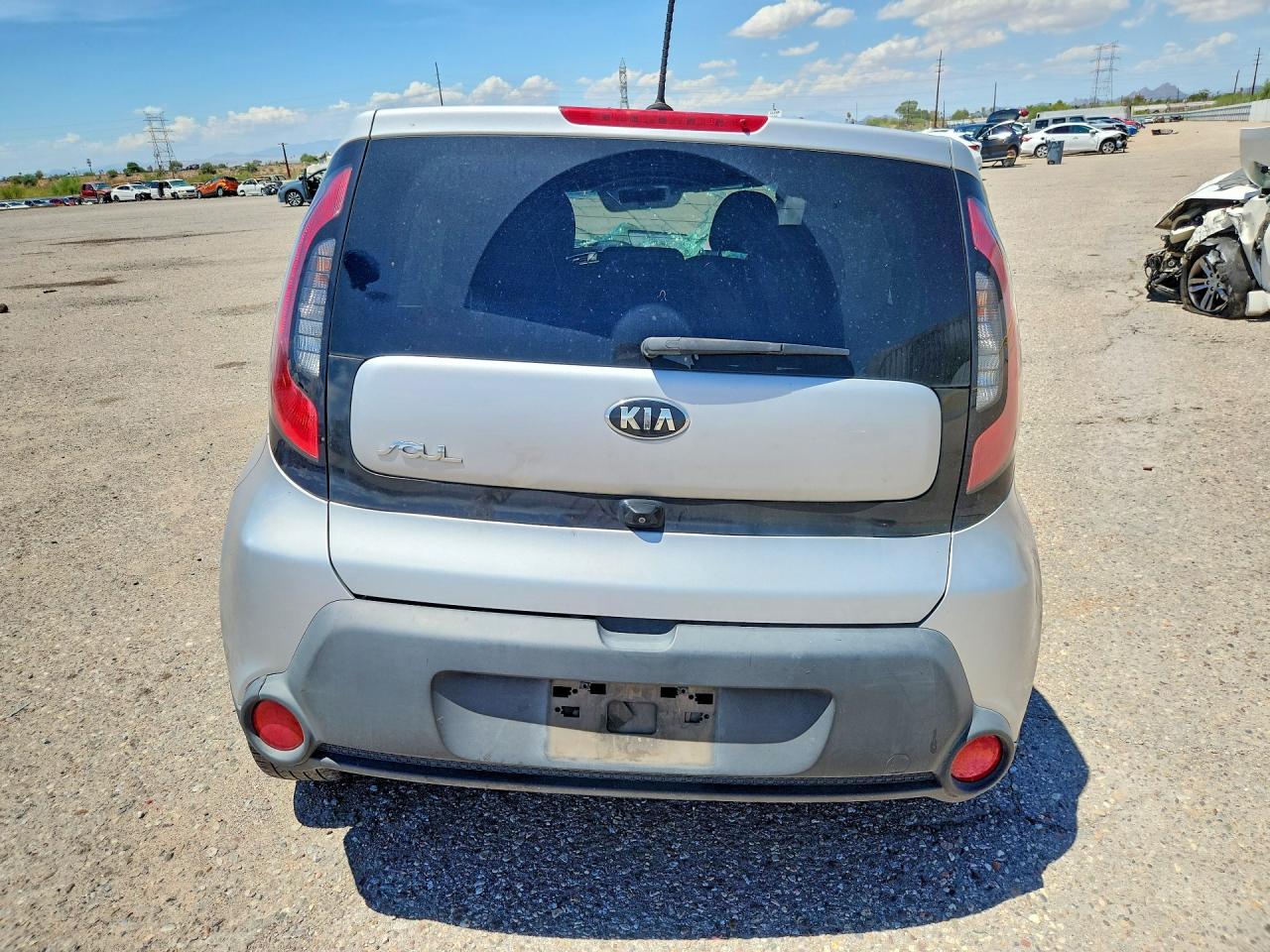 2015 Kia Soul + Silver vin: KNDJP3A58F7801979