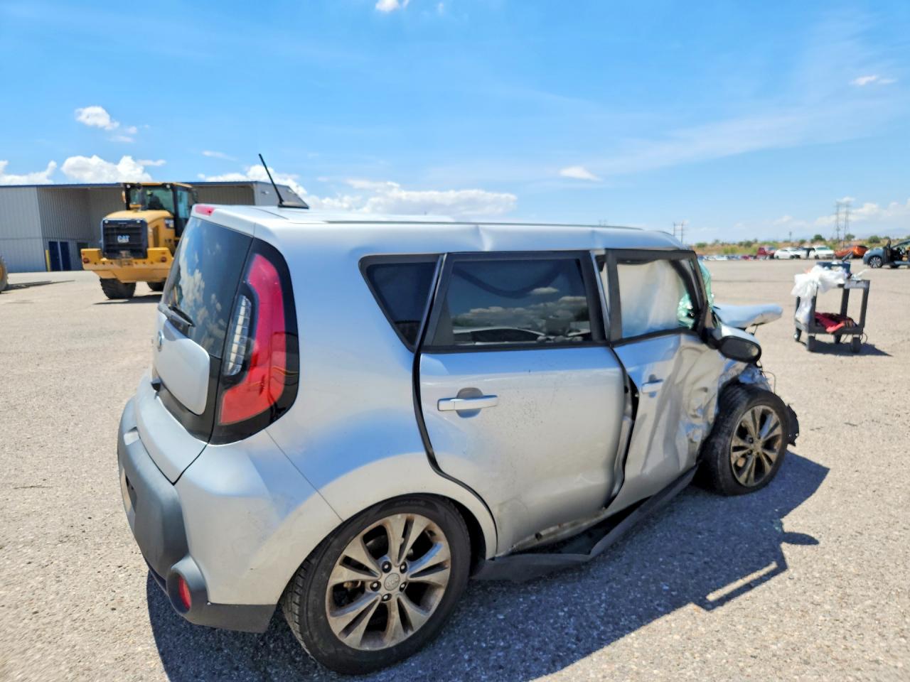 2015 Kia Soul + Silver vin: KNDJP3A58F7801979