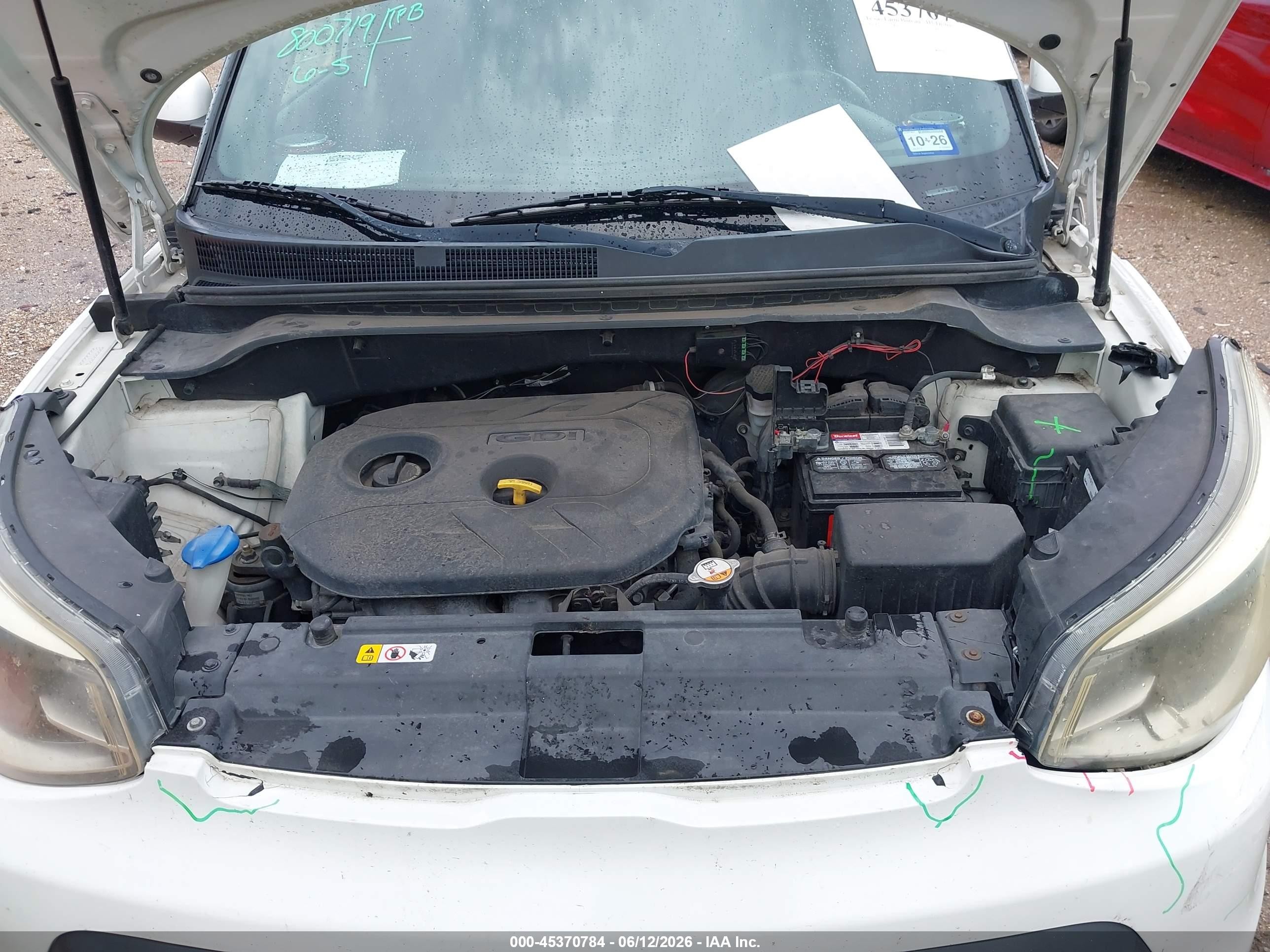 2014 Kia Soul + White vin: KNDJP3A59E7026431