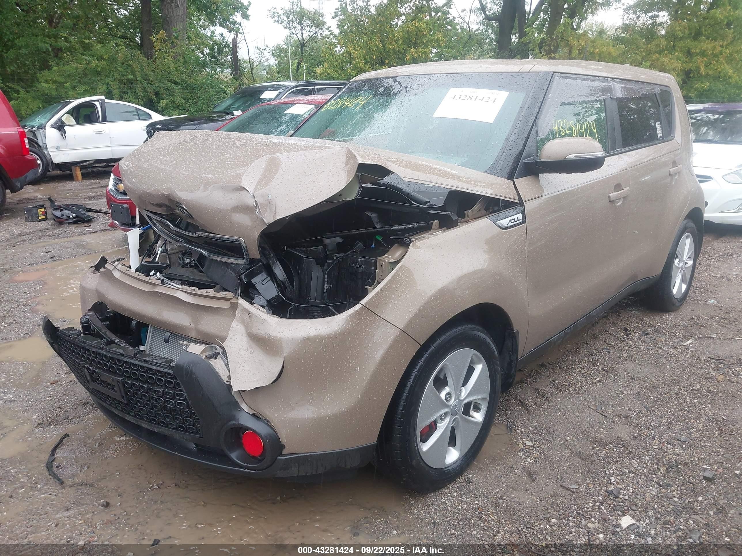 2014 Kia Soul + Коричневый vin: KNDJP3A59E7047151