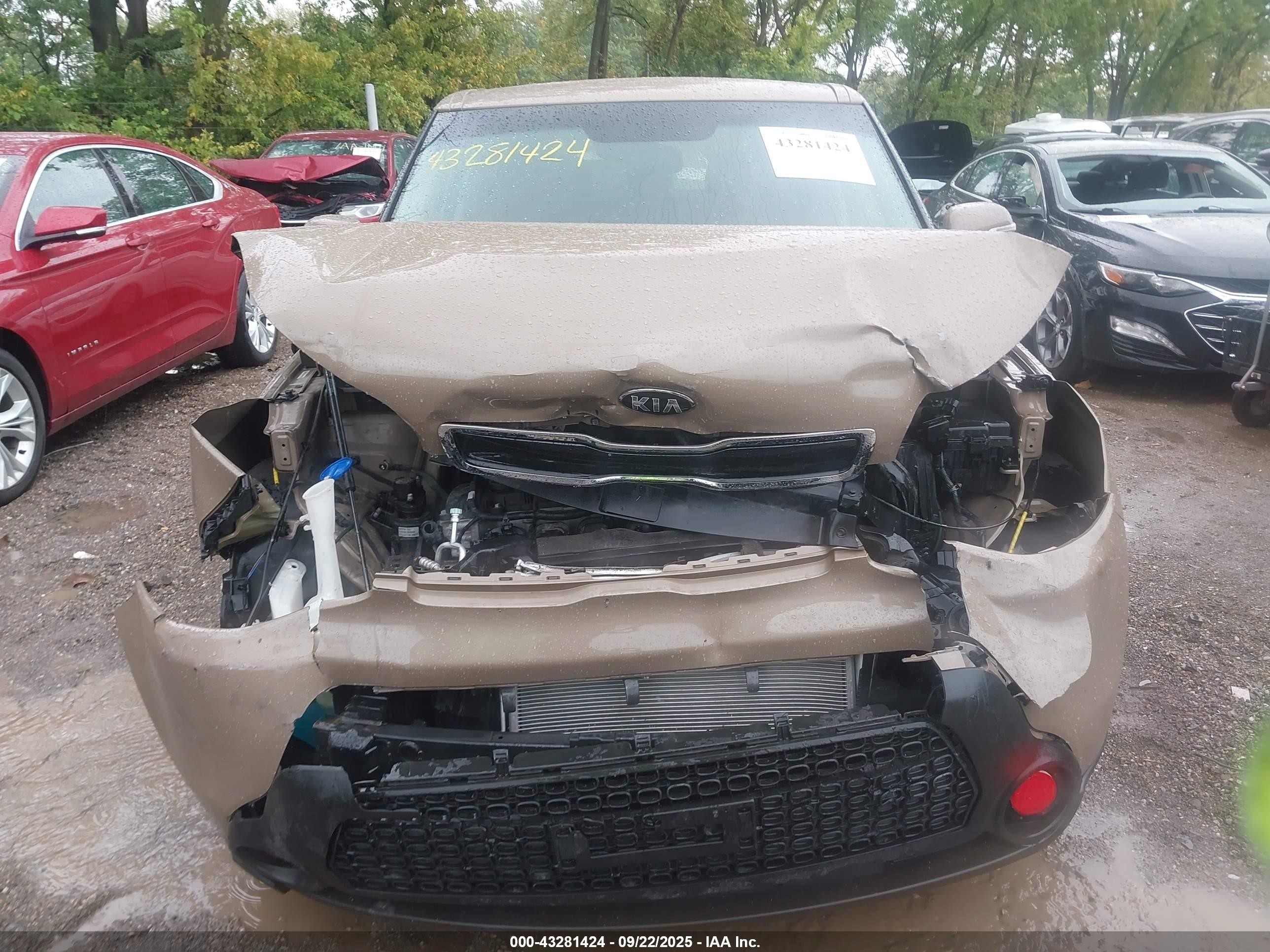 2014 Kia Soul + Коричневый vin: KNDJP3A59E7047151