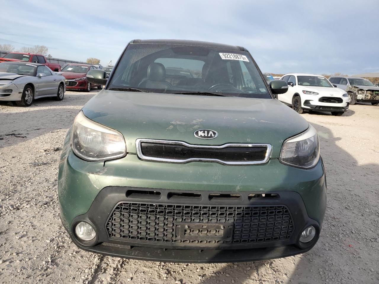 2014 Kia Soul Green vin: KNDJP3A59E7048588